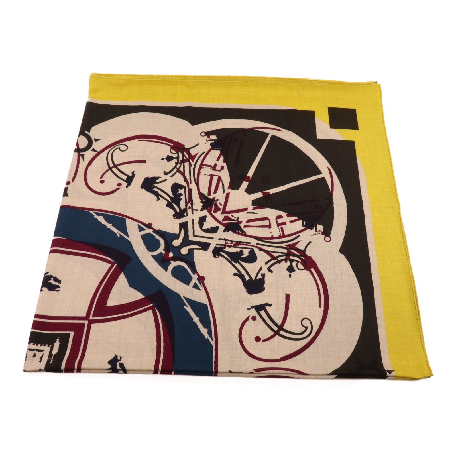 HERMES 羊絨/絲質Scarf圍巾