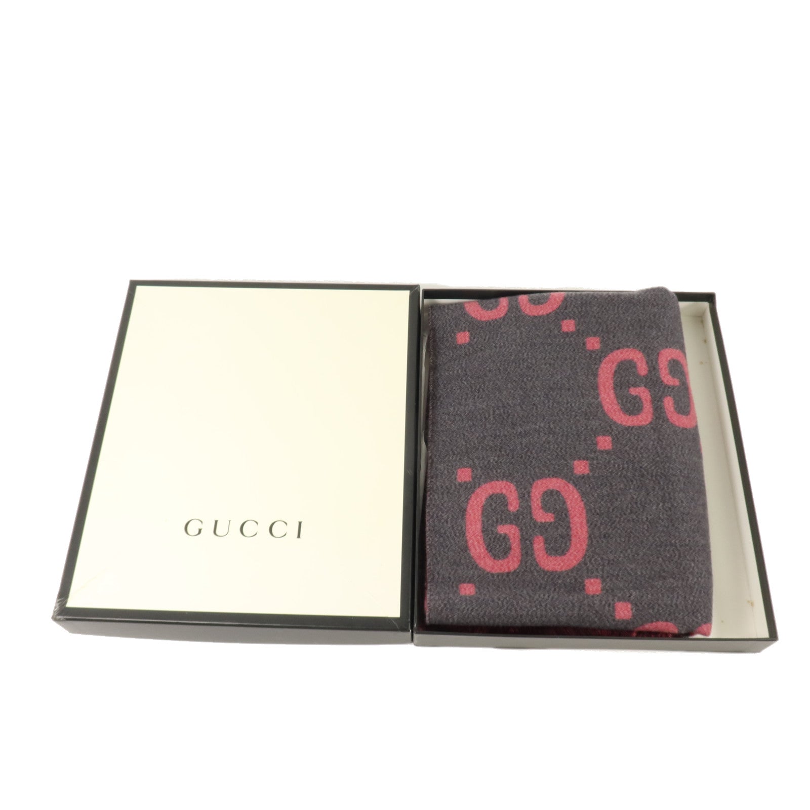 GUCCI 羊毛Scarf 37X190cm圍巾