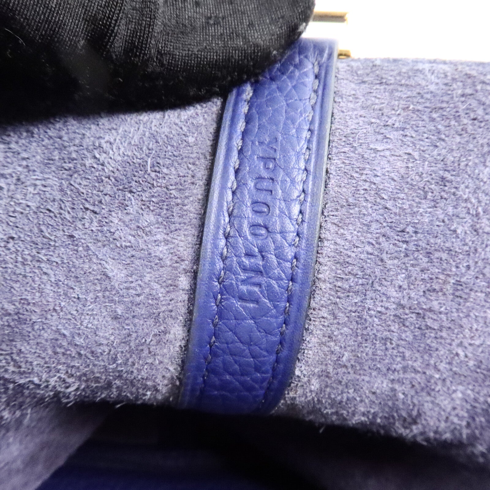 HERMES Clemence Picotin PM手挽袋Deep Bleu