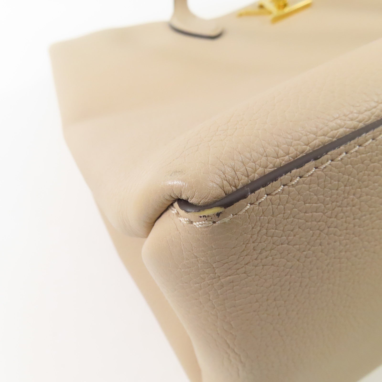 LOUIS VUITTON 牛皮皮革Lockme Shopper Tote金扣肩背袋