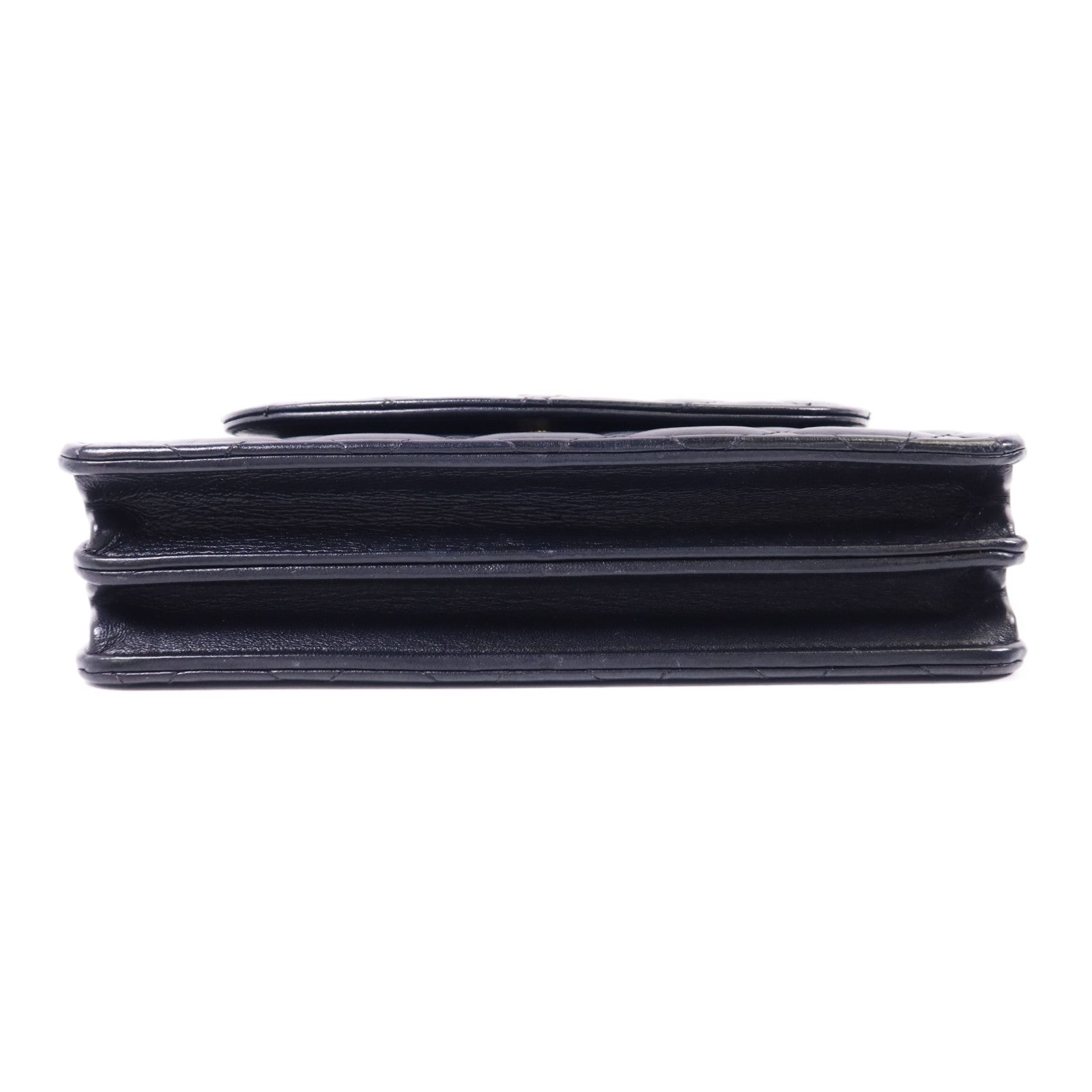 CHANEL 羊皮皮革Chain Shoulder Bag金扣鏈帶肩背袋