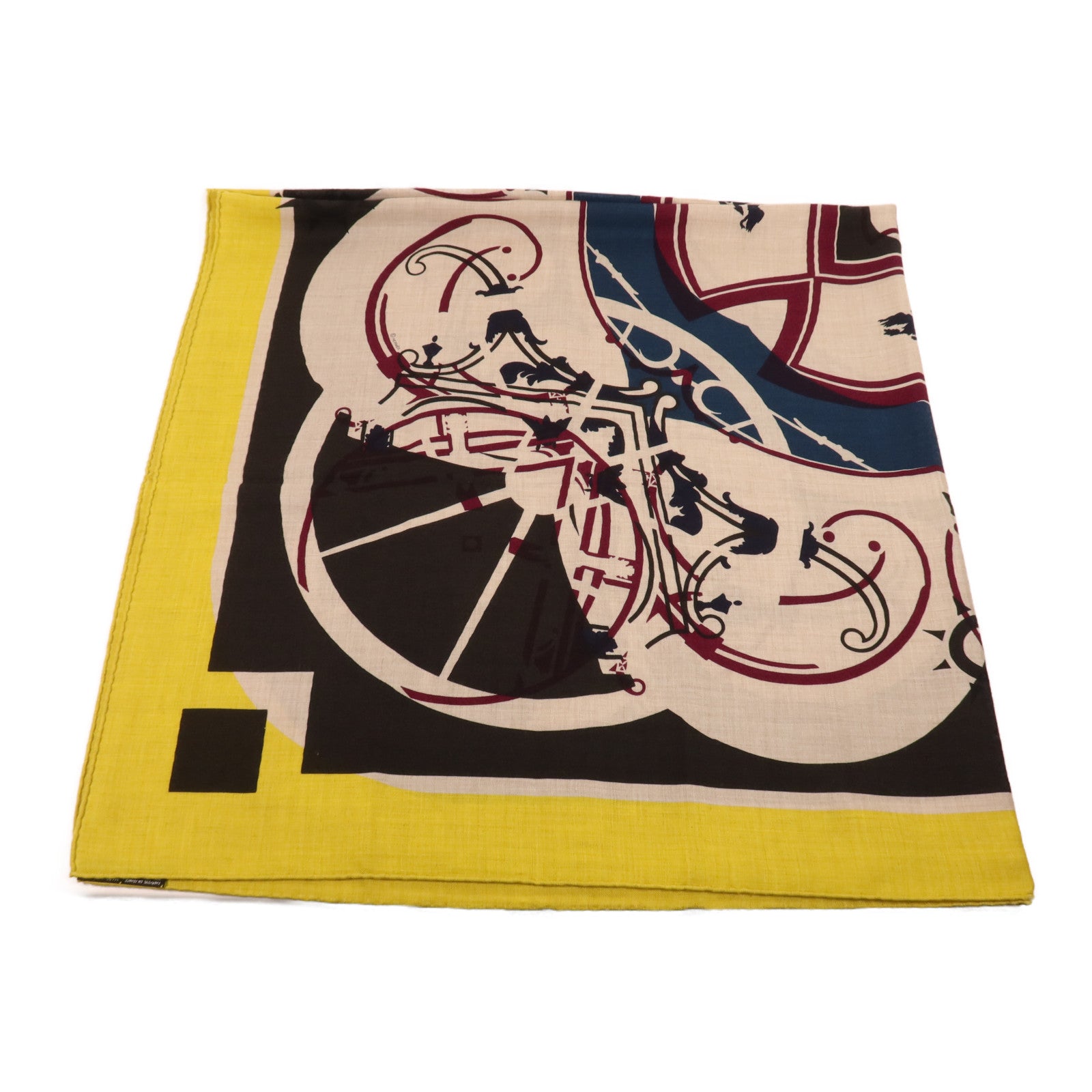 HERMES 羊絨/絲質Scarf圍巾