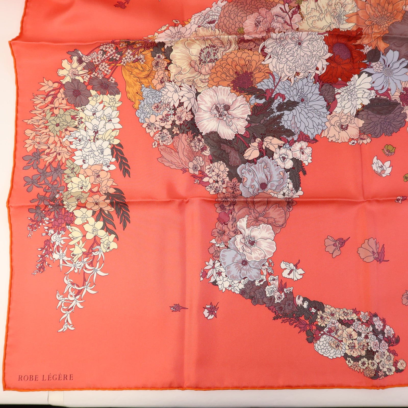 HERMES 絲質Scarf90X90絲巾