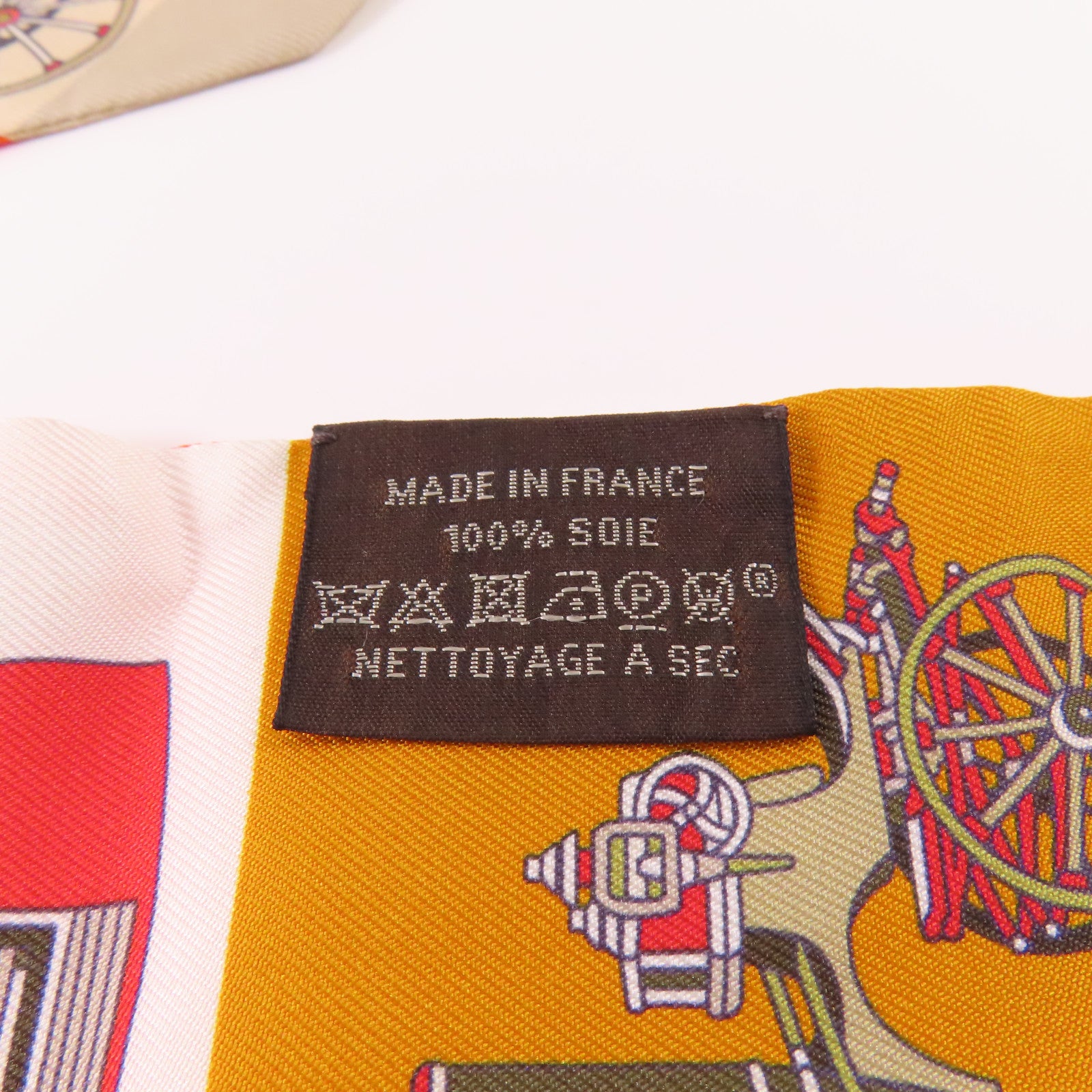 HERMES 絲質Twilly絲巾