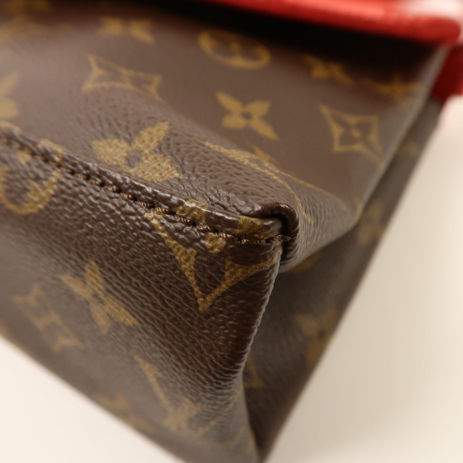 LOUIS VUITTON Monogram/Epi Saint Michel銀扣肩背袋