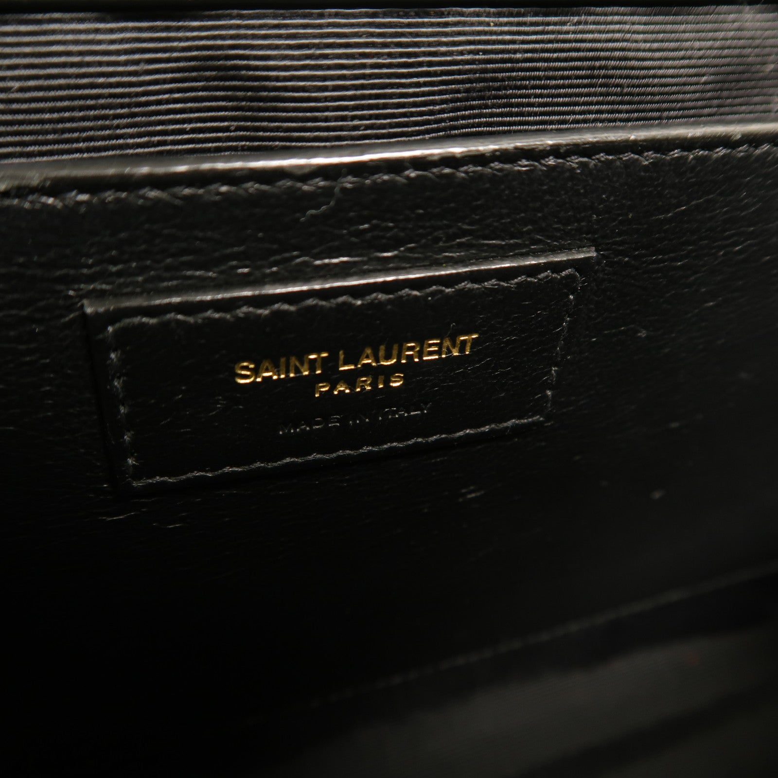 SAINT LAURENT 牛皮皮革Envelope Medium鏈帶肩背袋