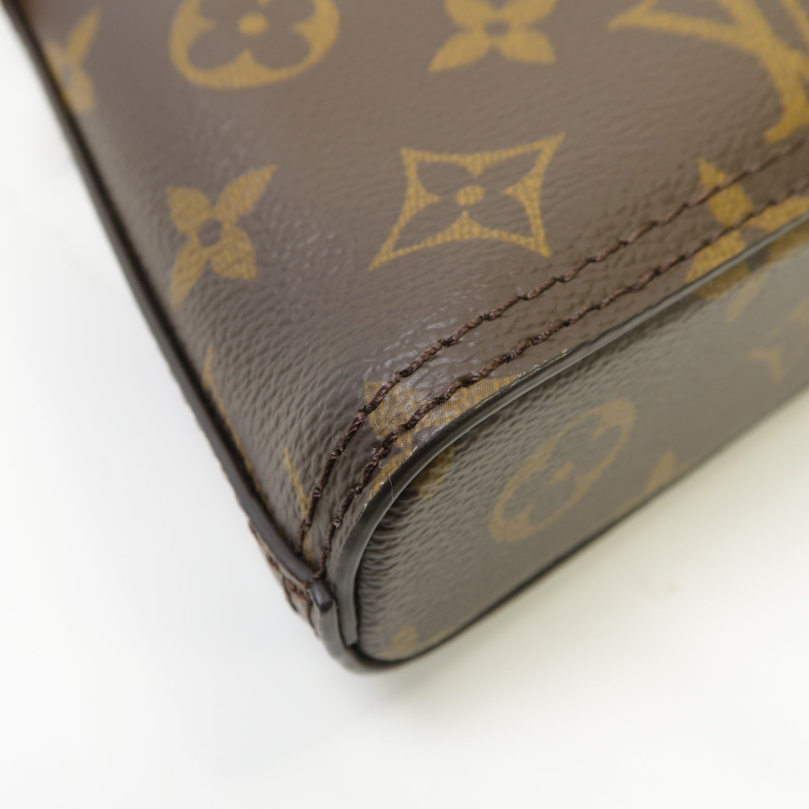 LOUIS VUITTON 【激減優惠】Monogram Moon Alma金扣手挽肩背兩用袋啡色