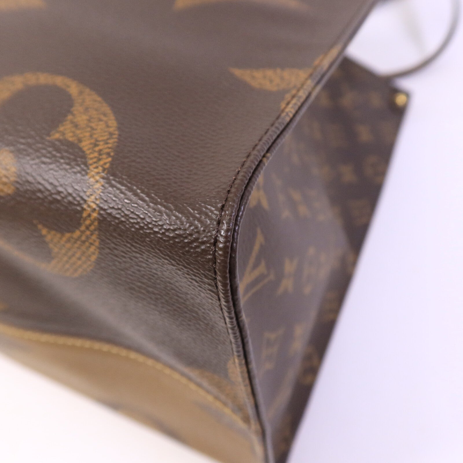 LOUIS VUITTON Monogram Giant OnTheGo GM金扣手挽肩背兩用袋