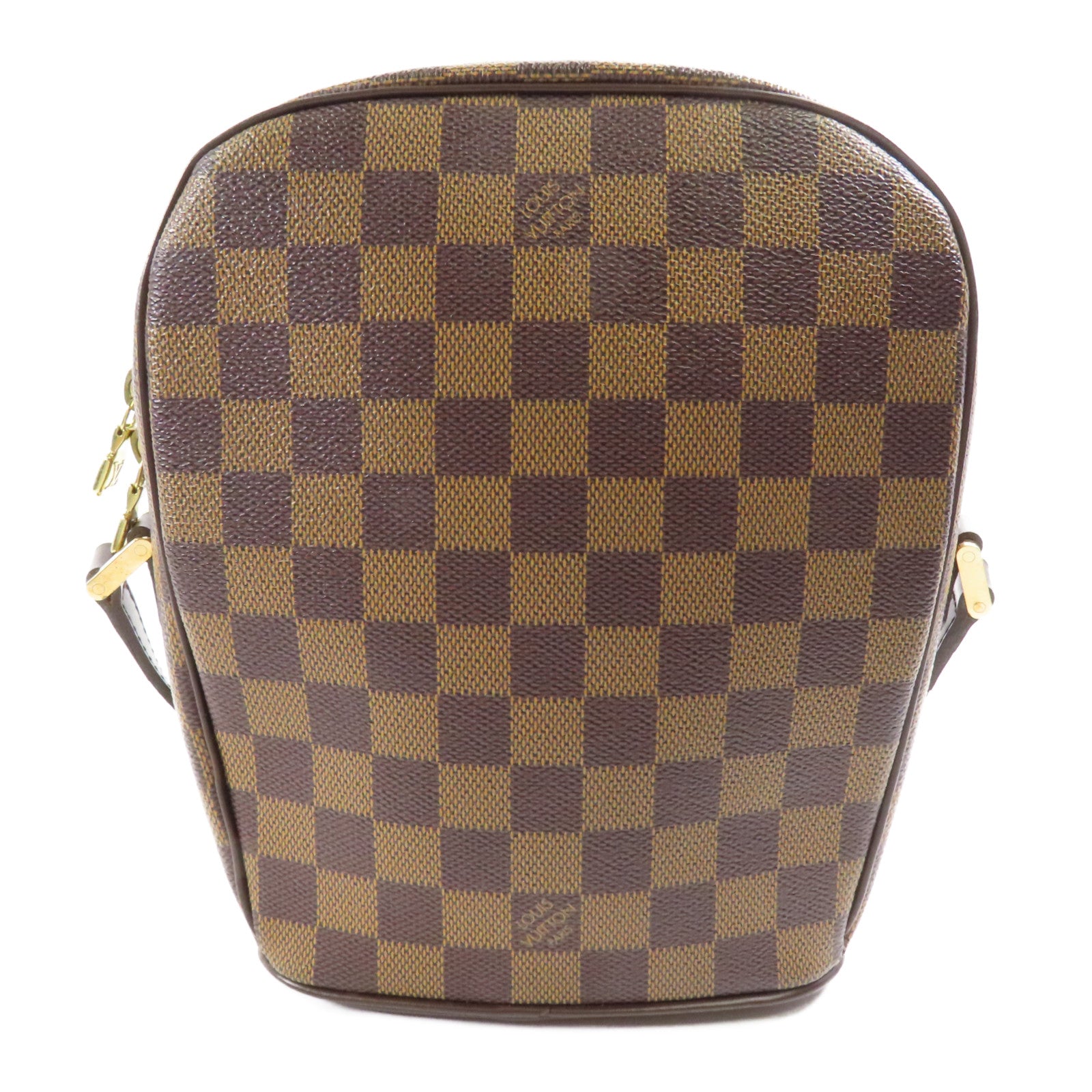 LOUIS VUITTON Damier Ipanema PM金扣肩背袋