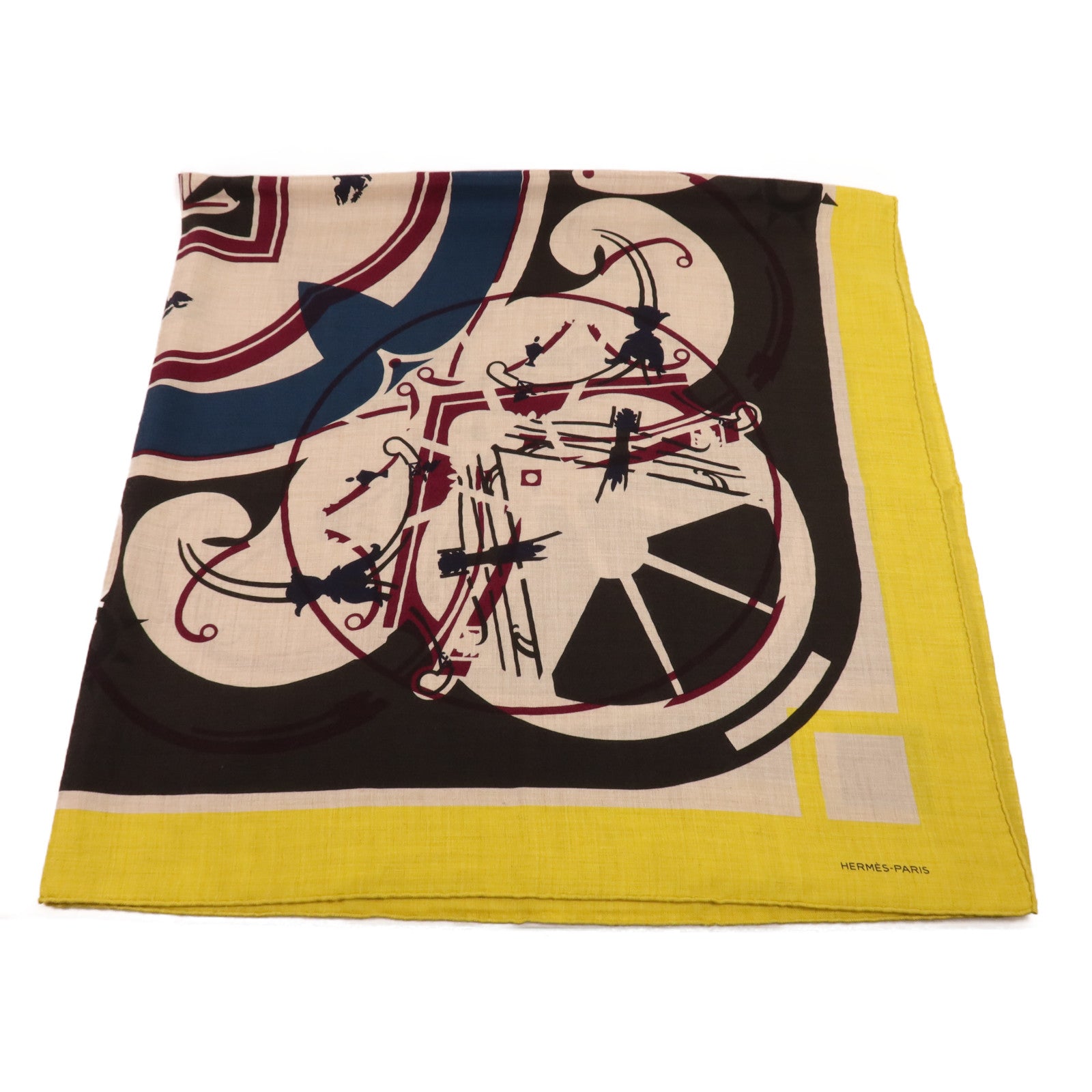 HERMES 羊絨/絲質Scarf圍巾