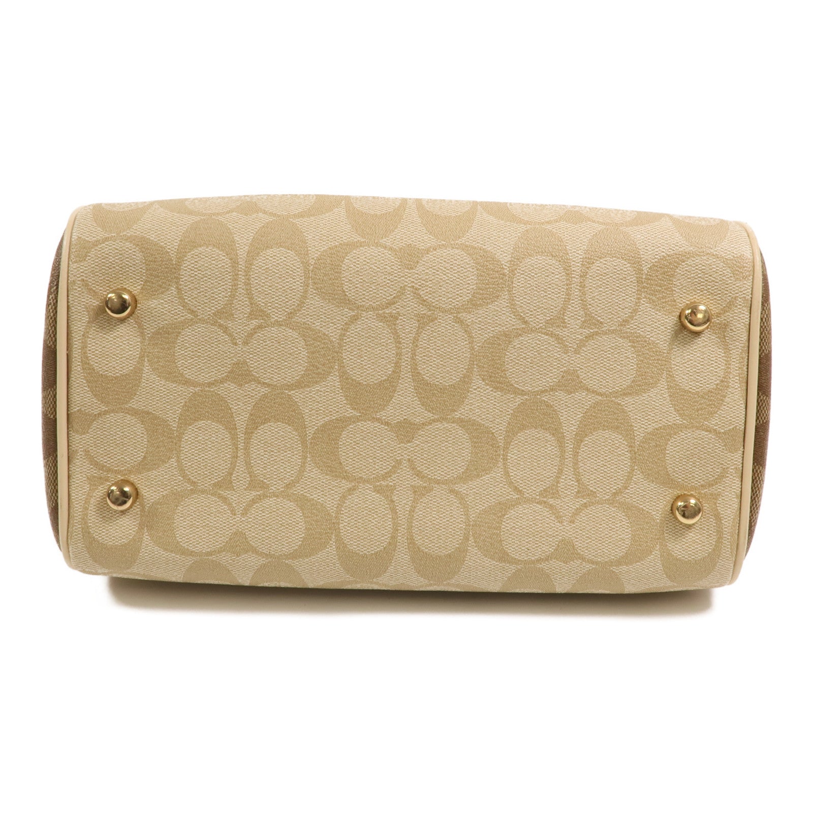 COACH 牛皮皮革2 Way Shoulder Bag手挽肩背兩用袋