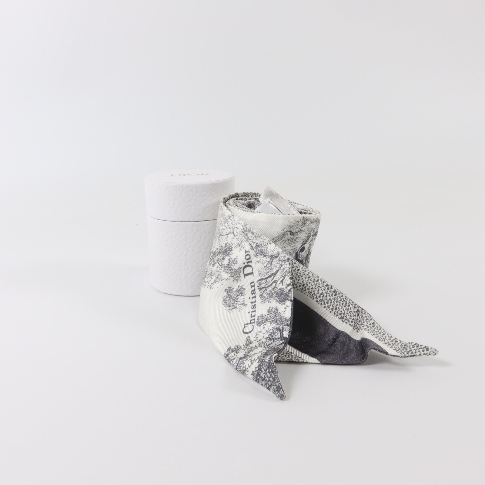 Dior 絲質Toile de Jouy Sauvage Mitzah Scarf絲巾