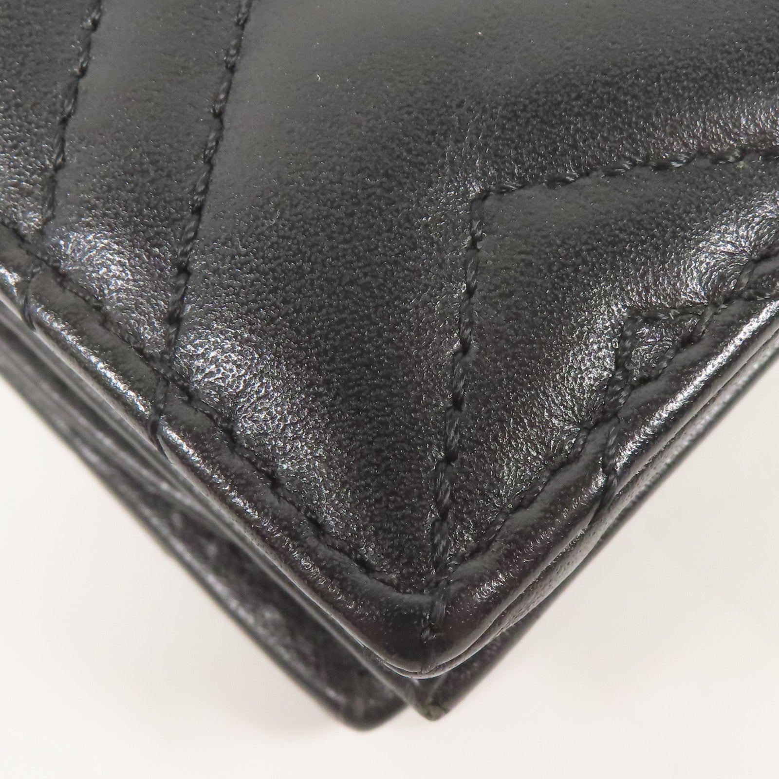 GUCCI 牛皮皮革Wallet金扣錢包