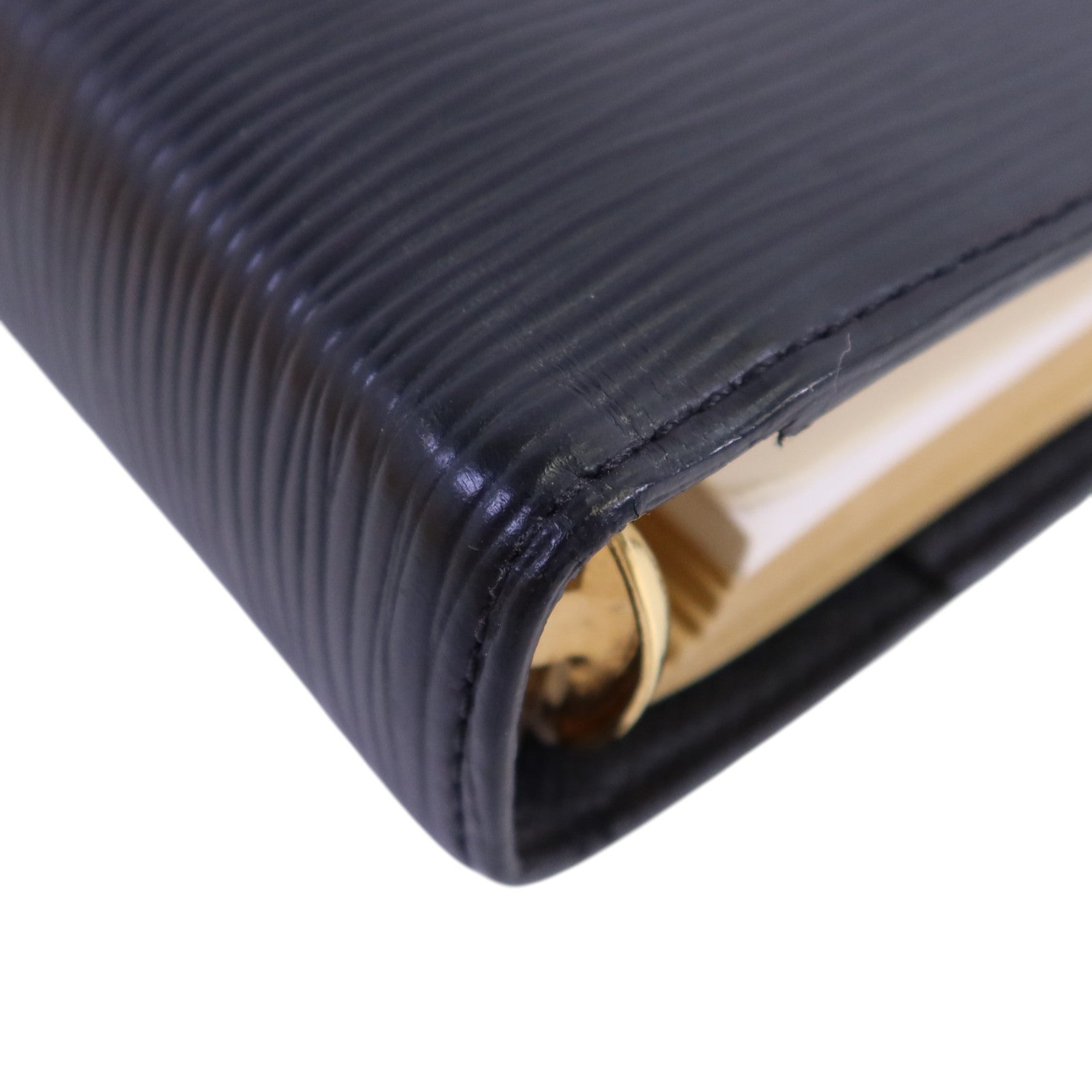 LOUIS VUITTON Epi Agenda MM Notebook金扣筆記本