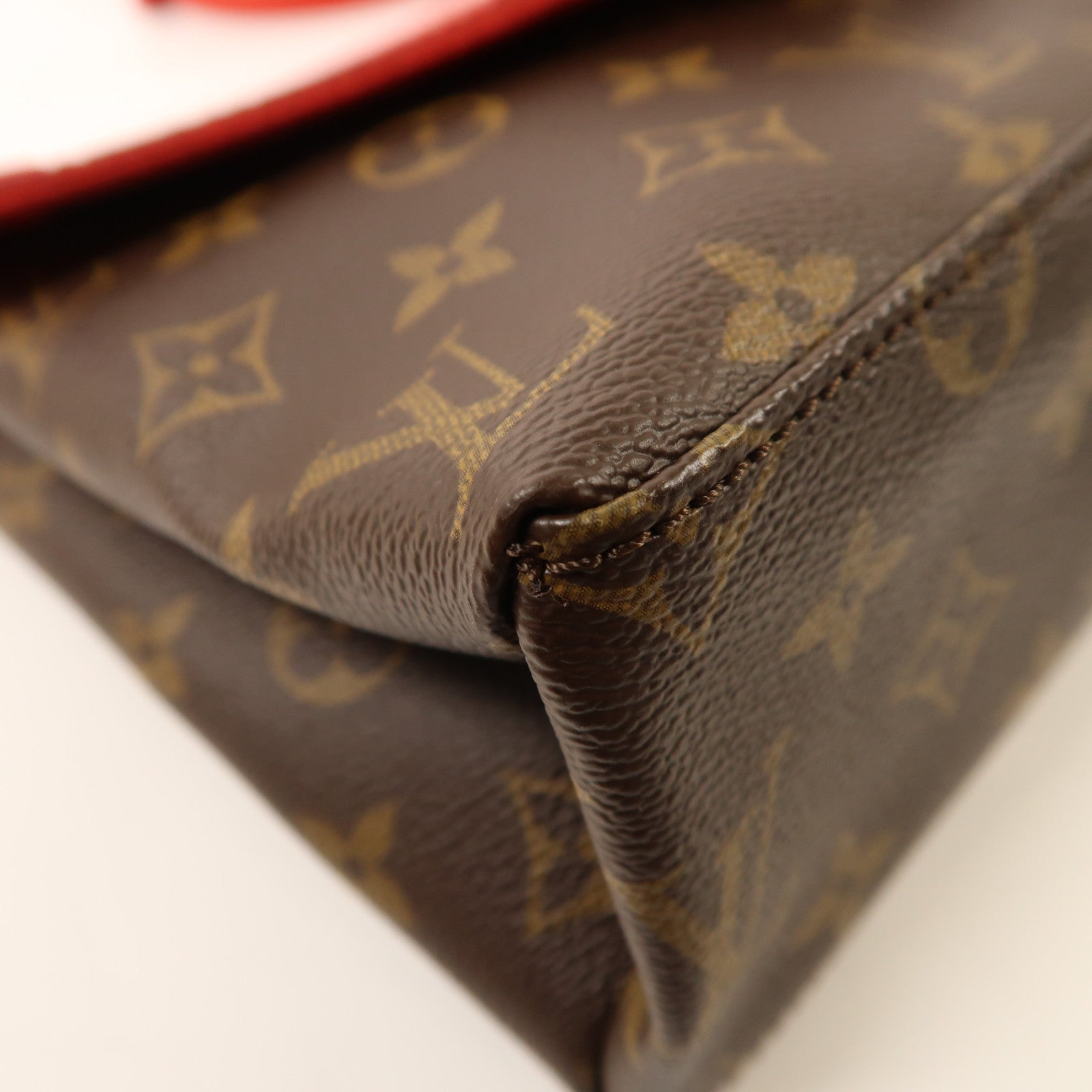 LOUIS VUITTON Monogram/Epi Saint Michel銀扣肩背袋
