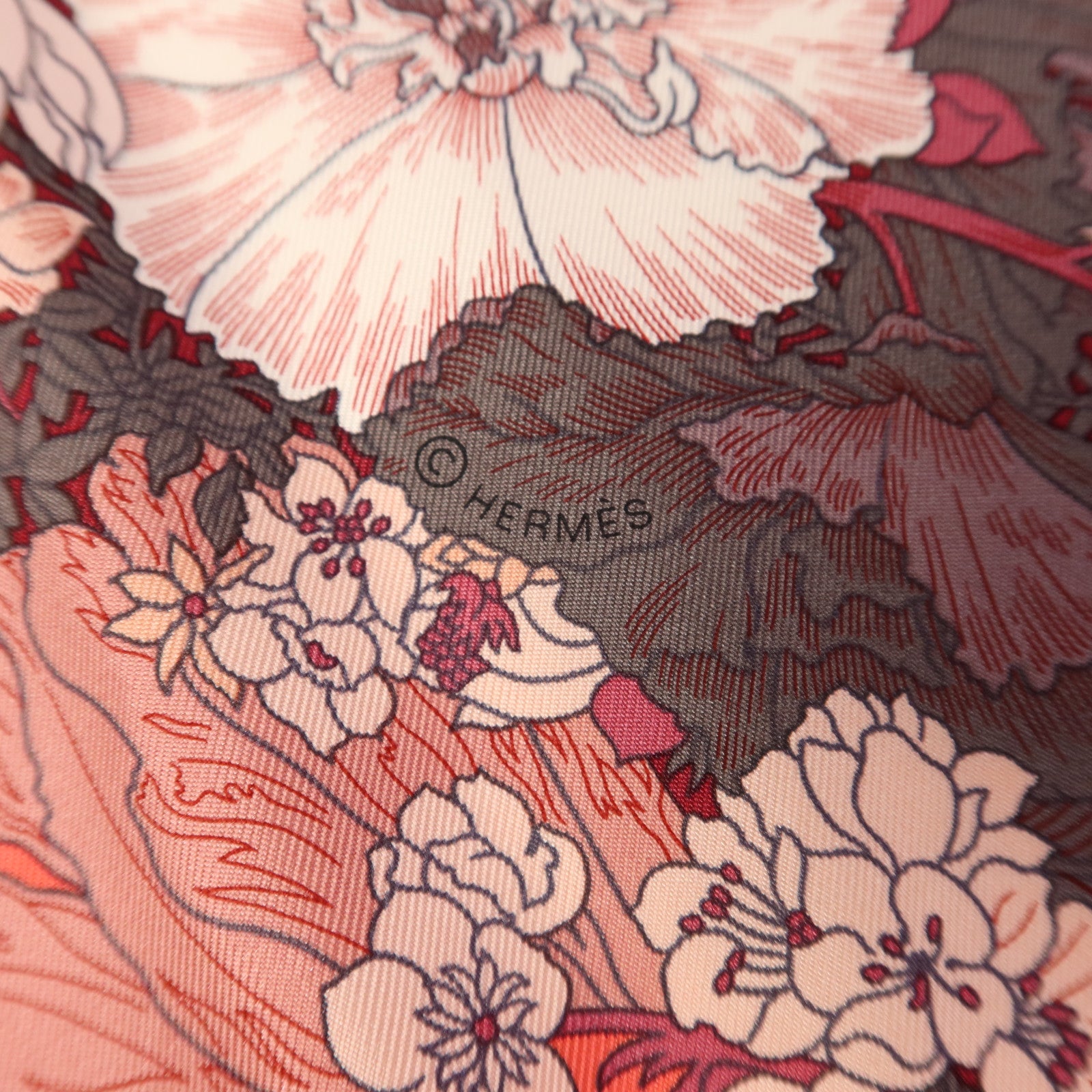 HERMES 絲質Scarf90X90絲巾