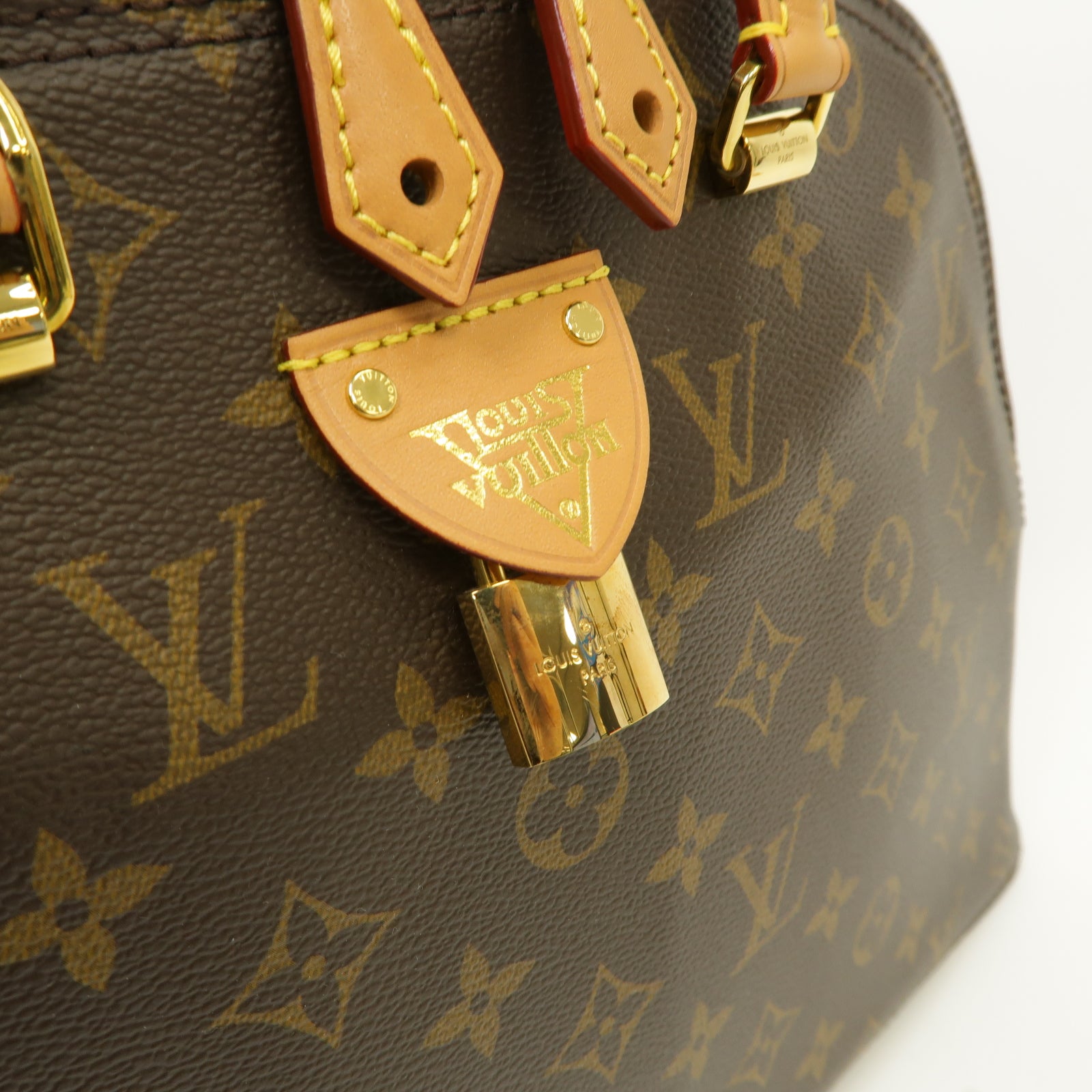 LOUIS VUITTON 【激減優惠】Monogram Moon Alma金扣手挽肩背兩用袋啡色