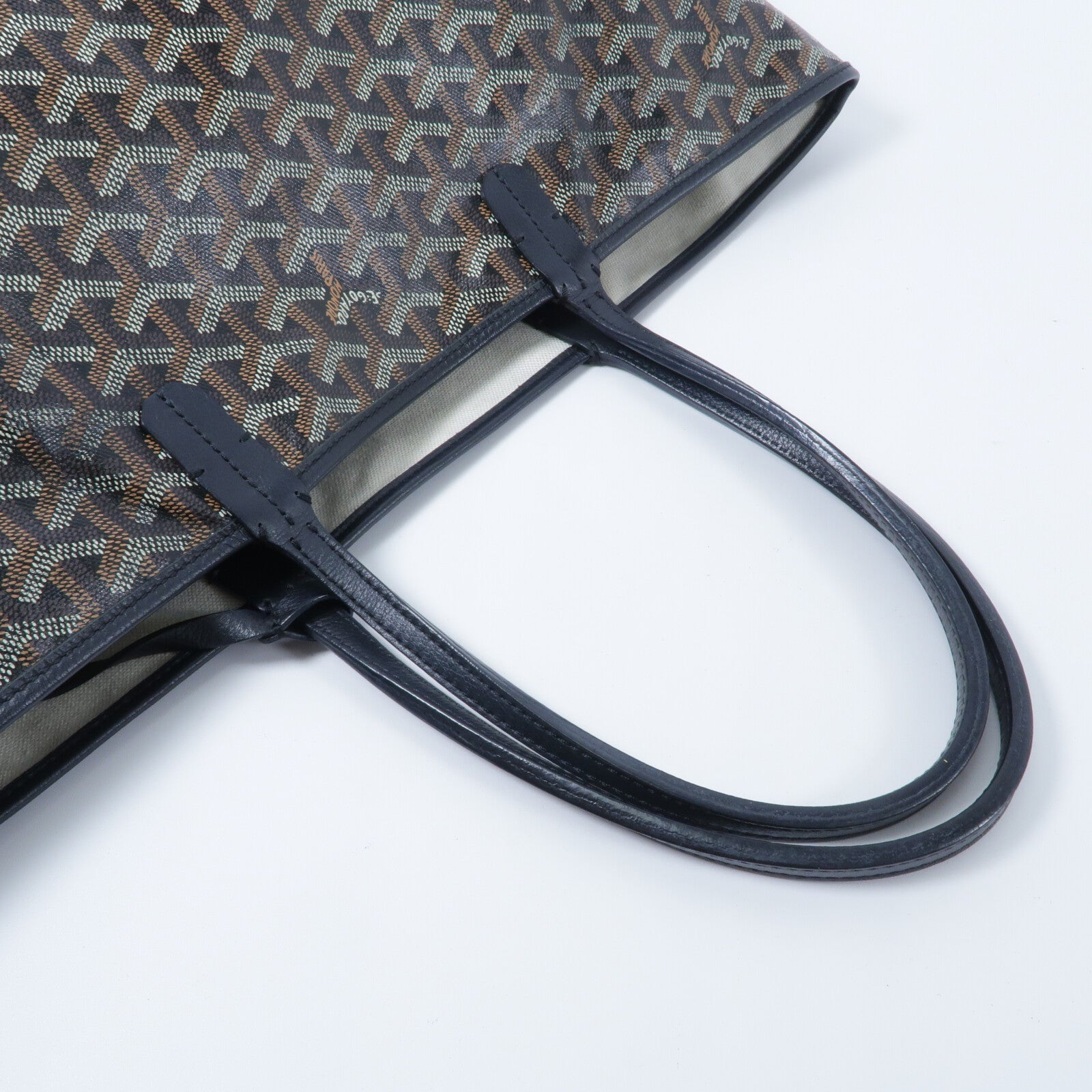 GOYARD 塗層帆布Saint Louis PM手挽袋