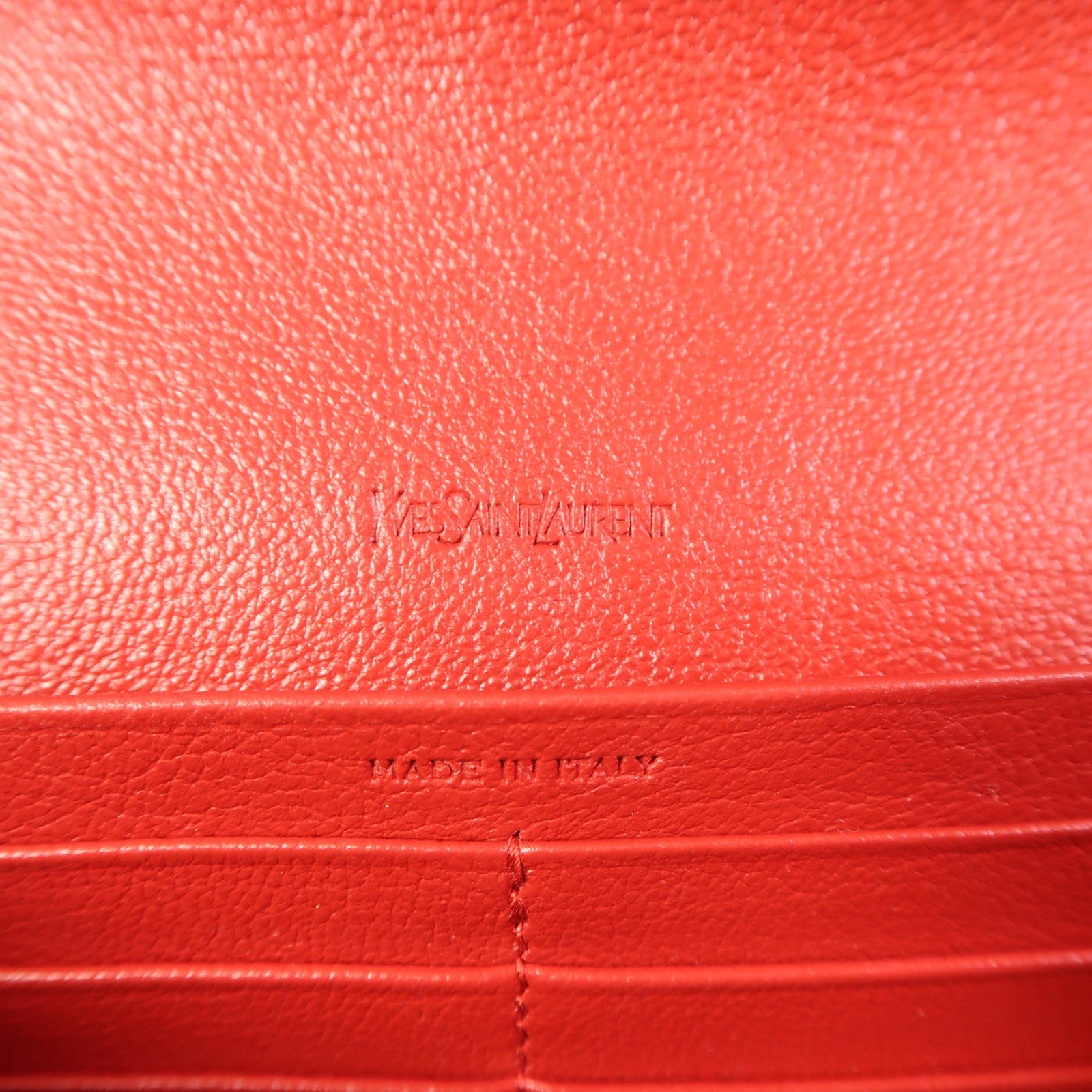 SAINT LAURENT 牛皮皮革Belle De Jour Wallet On Chain金扣鏈帶肩背袋