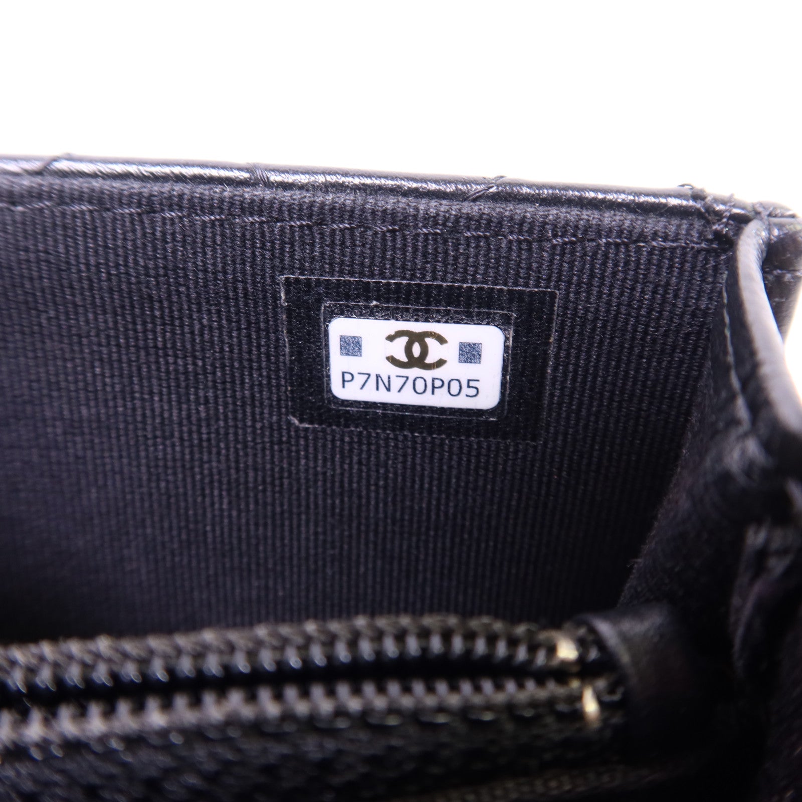 CHANEL 羊皮皮革Chain Shoulder Bag金扣鏈帶肩背袋