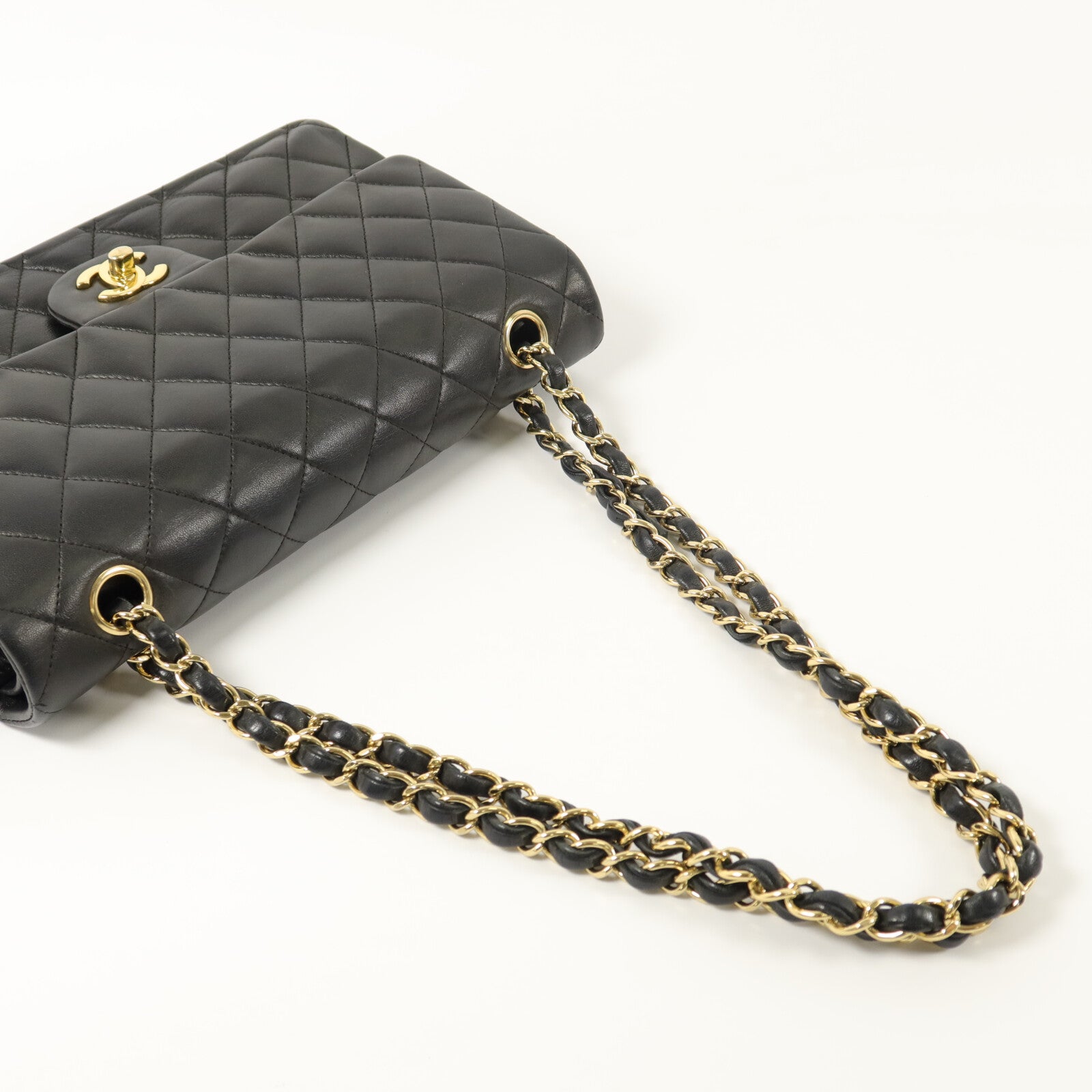 CHANEL 羊皮皮革Classic 25鏈帶肩背袋