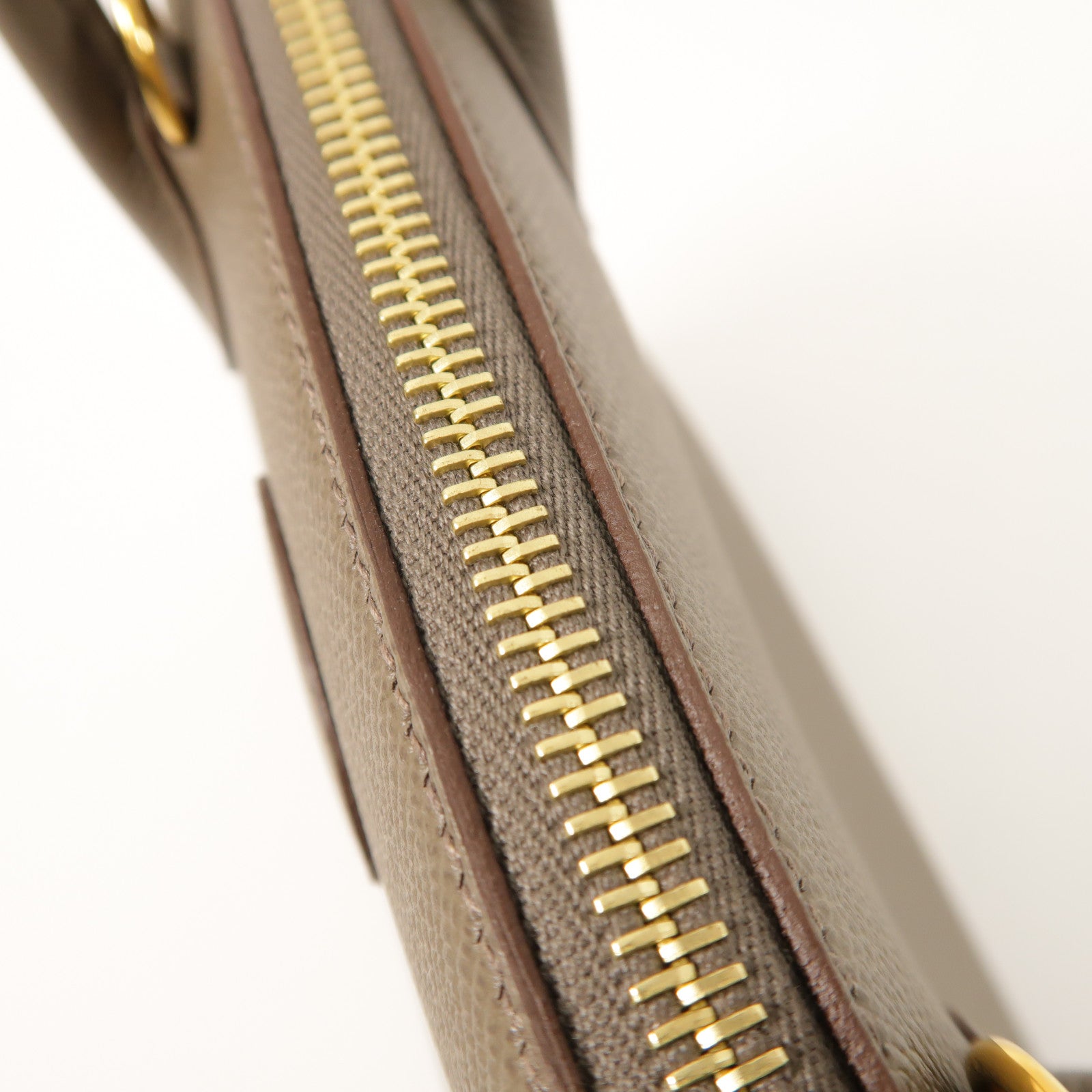 HERMES Epsom皮革Bolide 27金扣手挽肩背兩用袋Etain