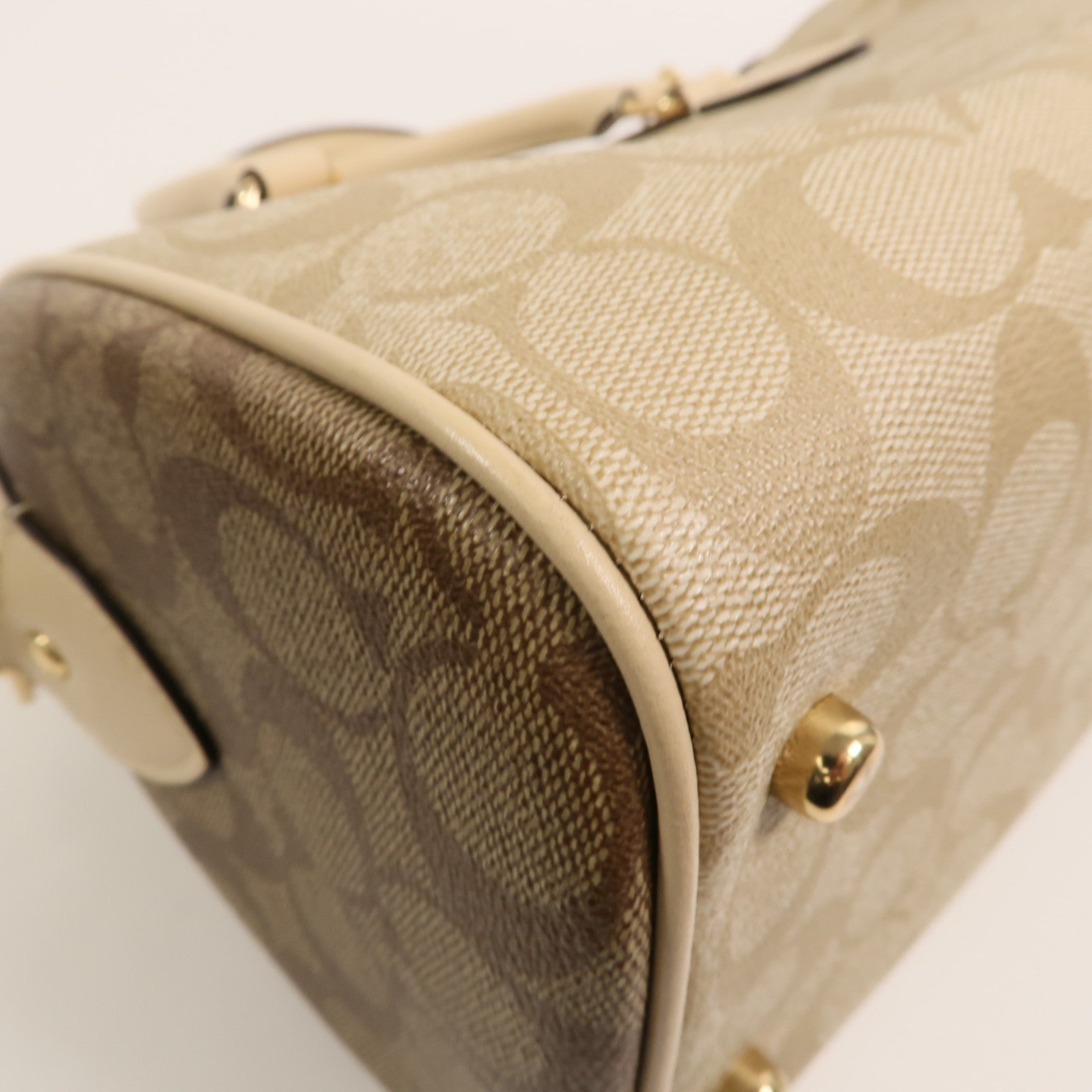 COACH 牛皮皮革2 Way Shoulder Bag手挽肩背兩用袋