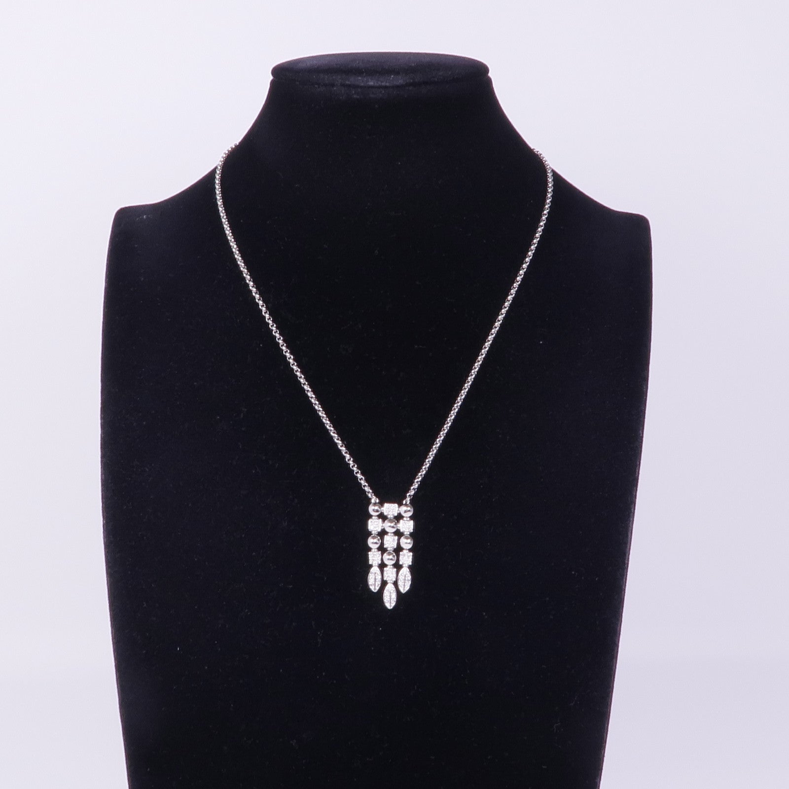 JEWELRY 18K白金Diamond Necklace鑽石項鍊