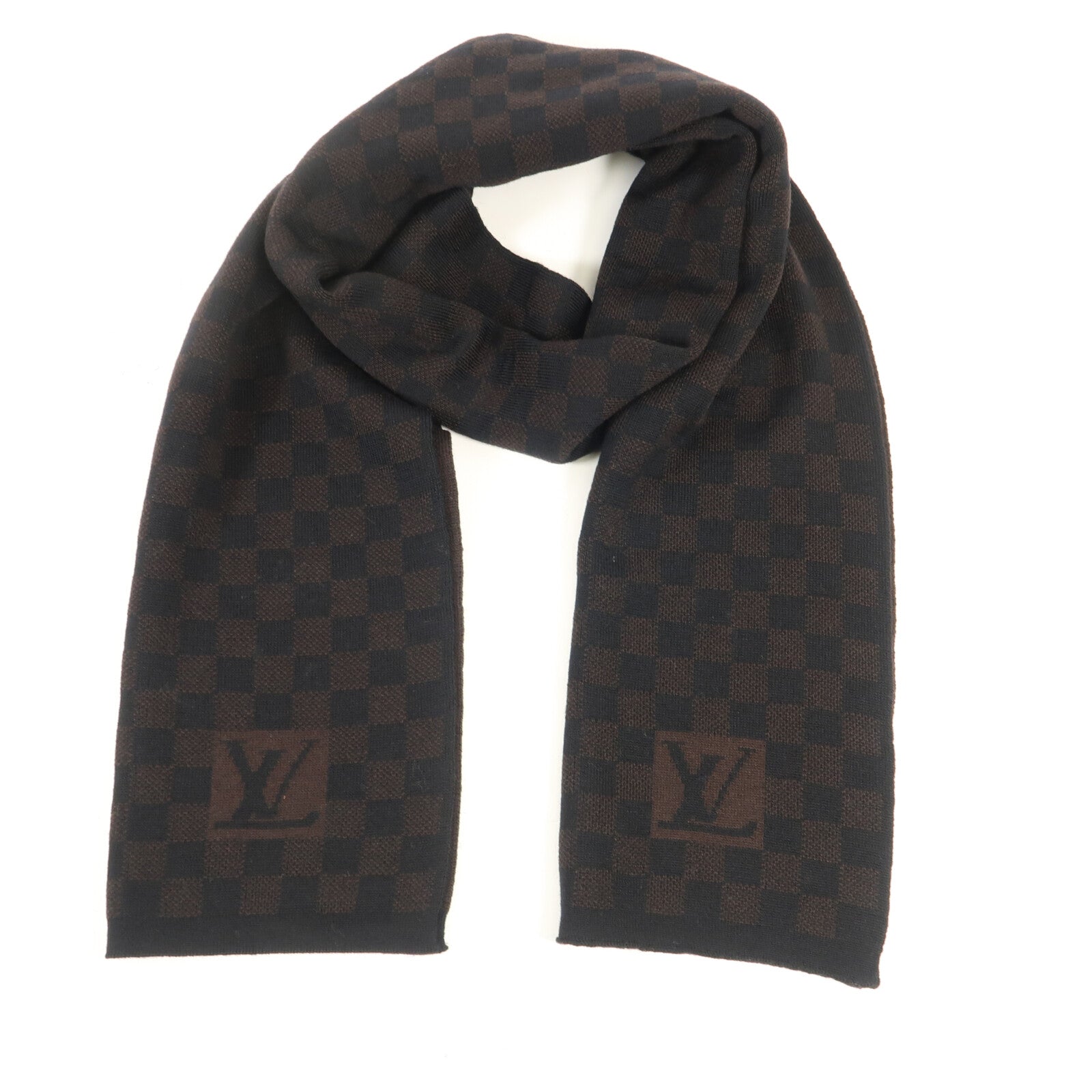 LOUIS VUITTON 羊絨Cashmere Muffler圍巾