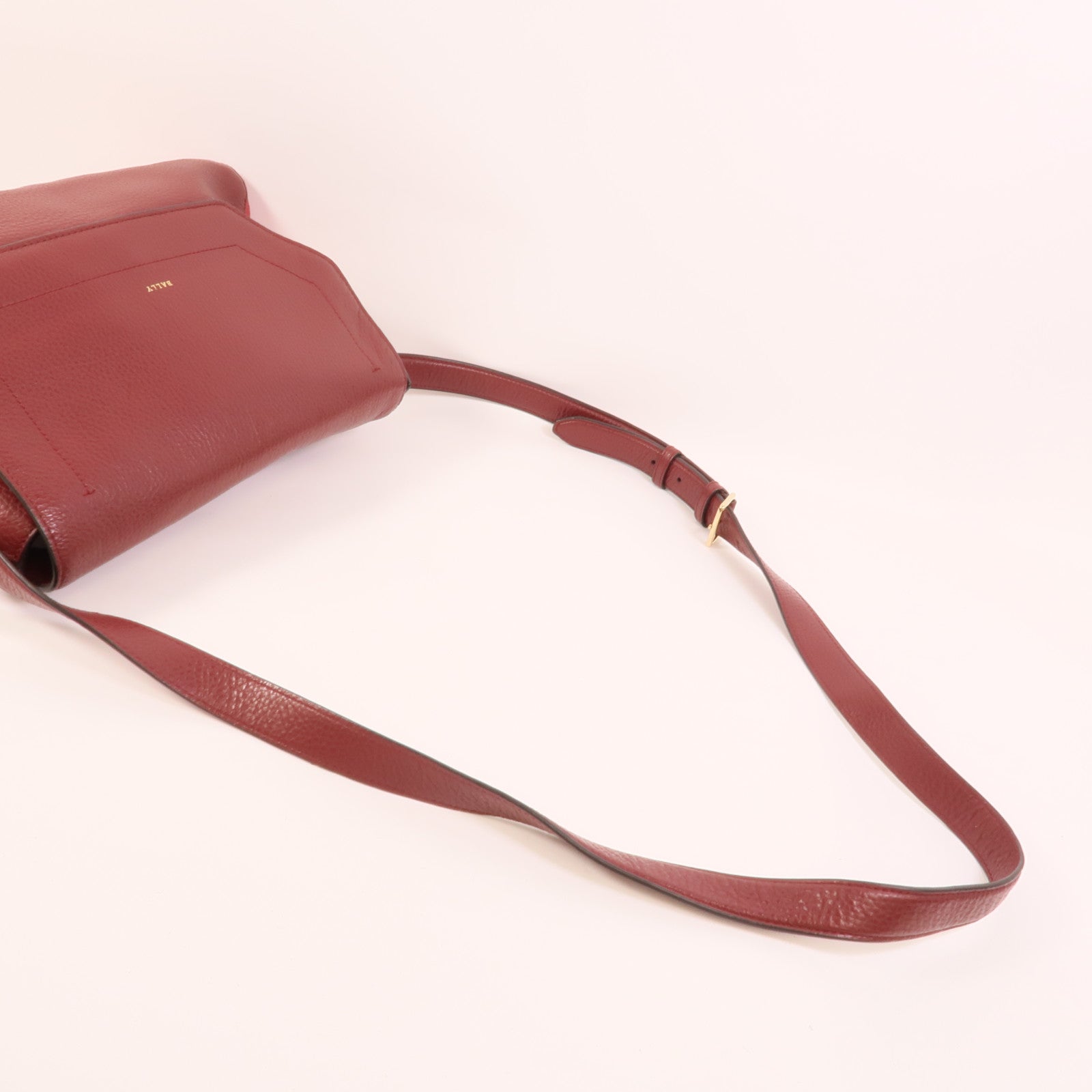 BALLY 牛皮皮革Shoulder Bag肩背袋