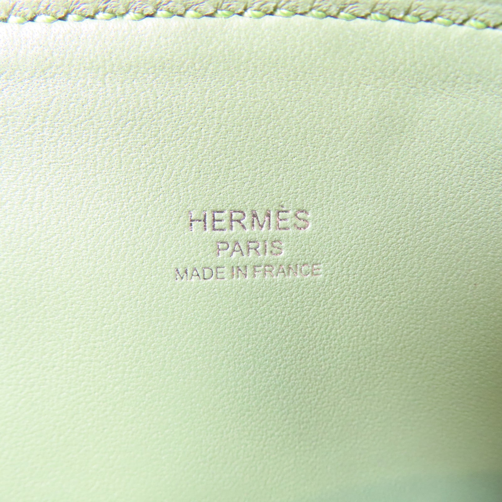 HERMES **【激減優惠】Evercolor皮革Bolide 1923 Mini銀扣手挽肩背兩用袋蟋蟀綠