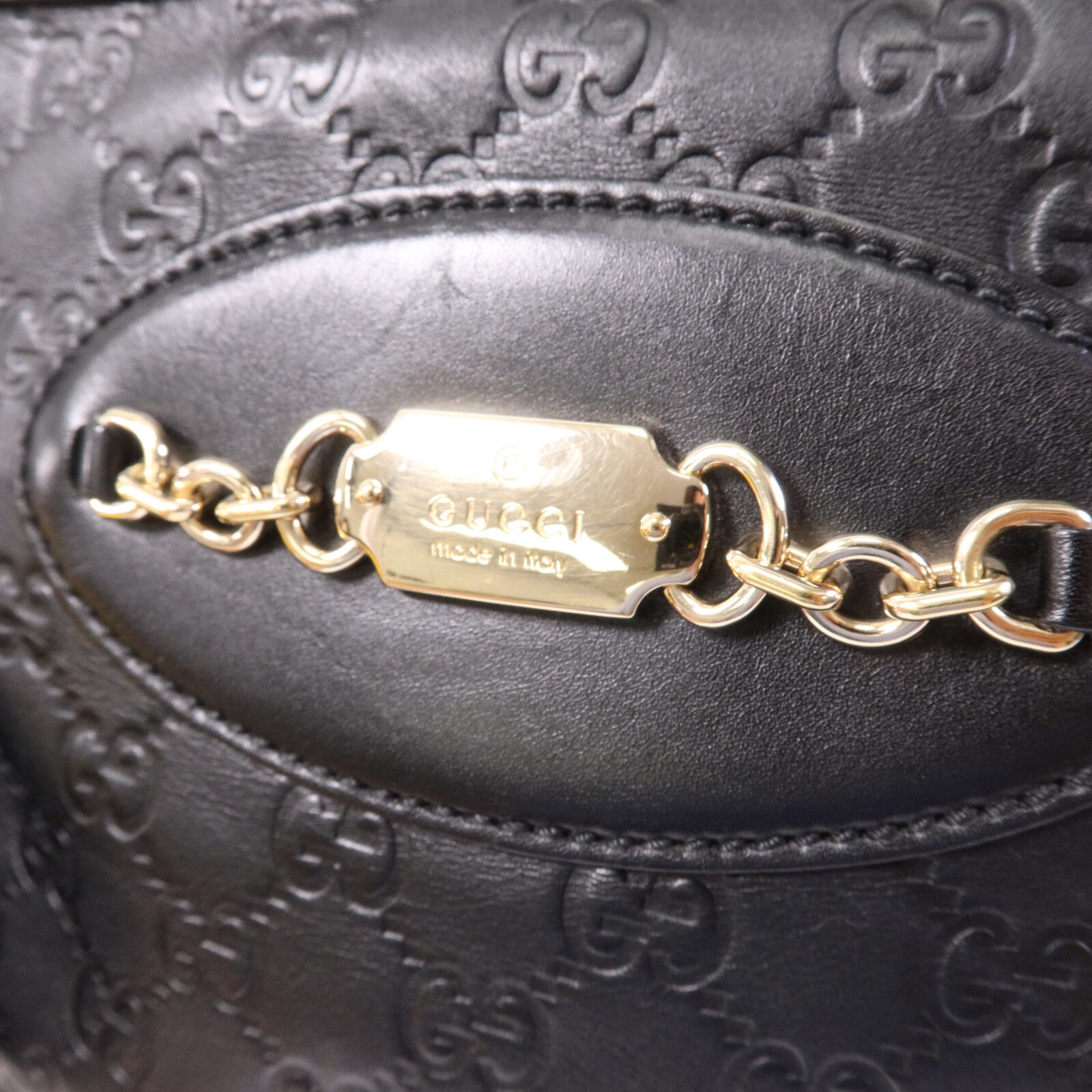 GUCCI 牛皮皮革Cuccissima Horsebit金扣肩背袋