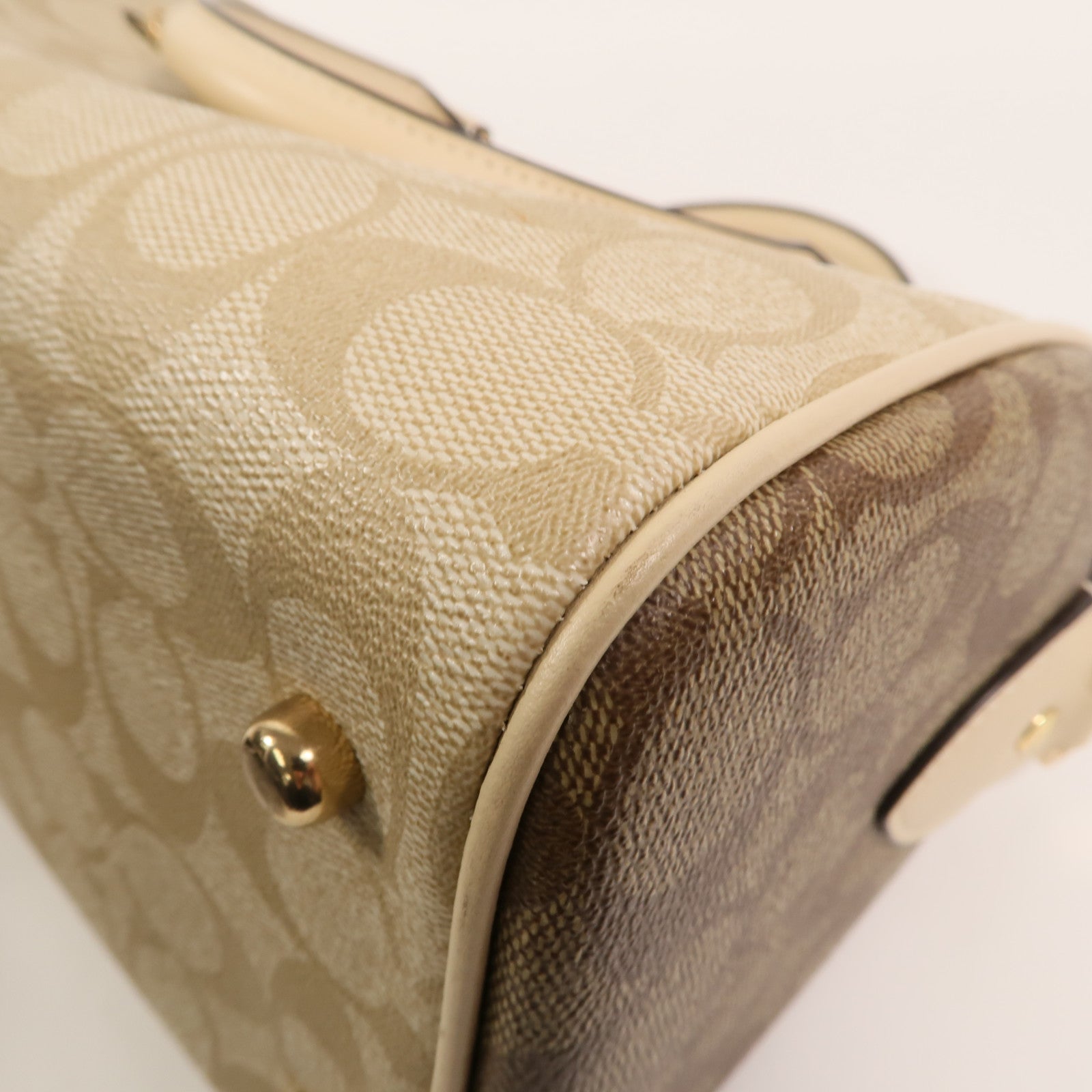COACH 牛皮皮革2 Way Shoulder Bag手挽肩背兩用袋