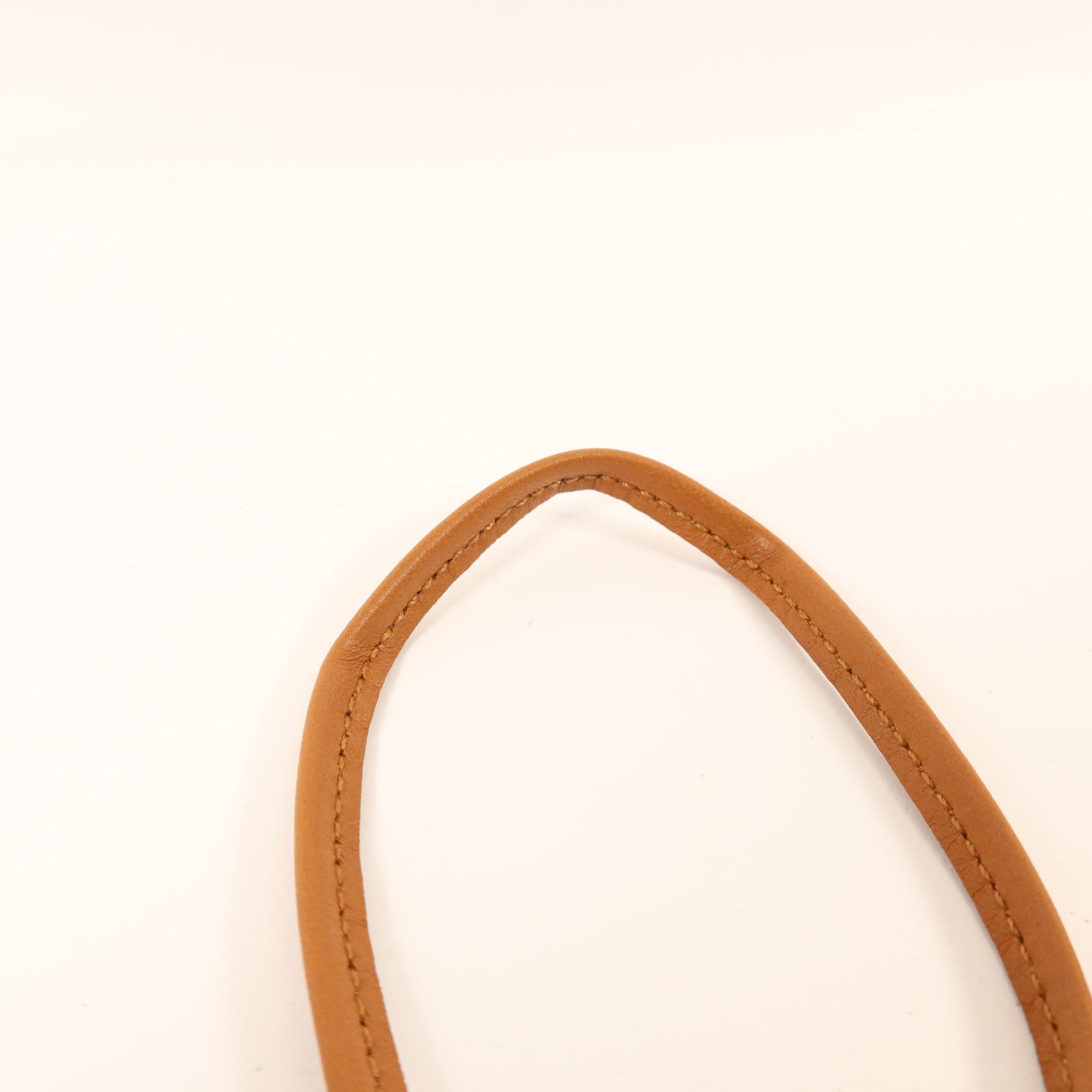 HERMES Milo皮革Rodeo PM掛飾Gold