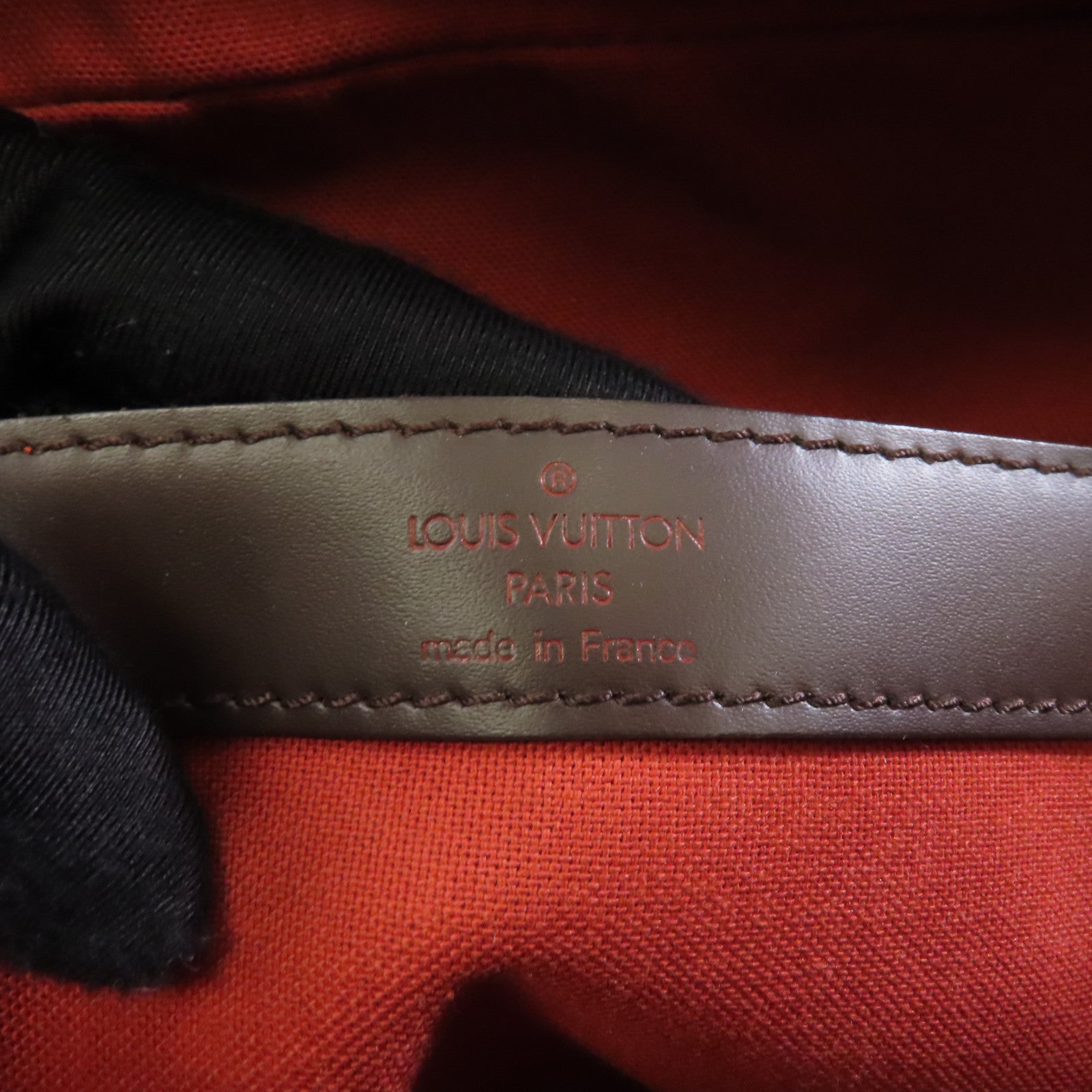 LOUIS VUITTON (PRICE DOWN) LV GHW Naviglio Messenger Shoulder Bag N45255 Damier Ebene Brown