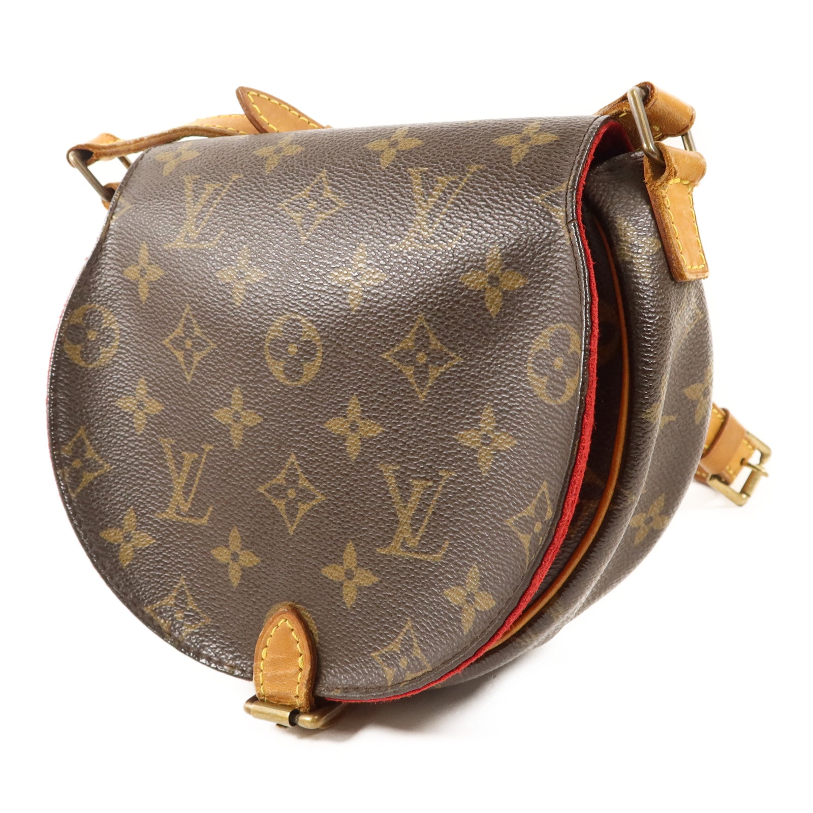 LOUIS VUITTON Monogram Tambourine金扣肩背袋