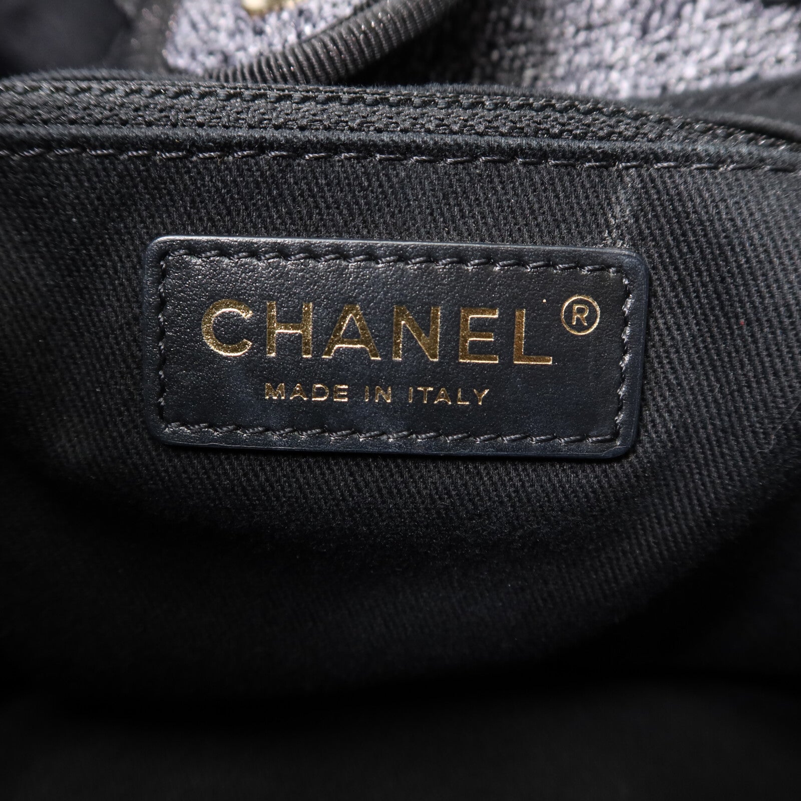 CHANEL 帆布Deauville Tote Bag手挽袋