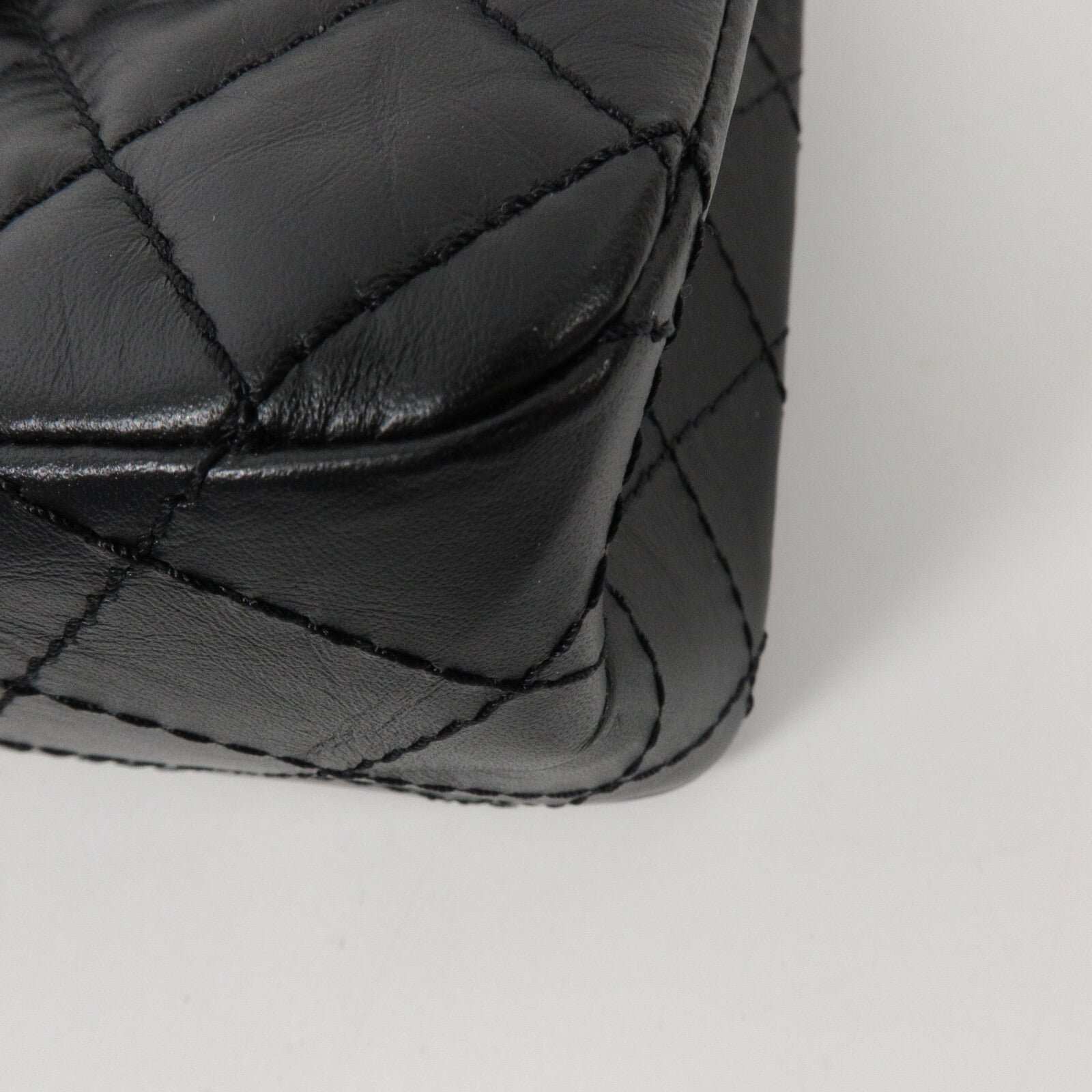 CHANEL 牛皮皮革Mini 2.55鏈帶肩背袋