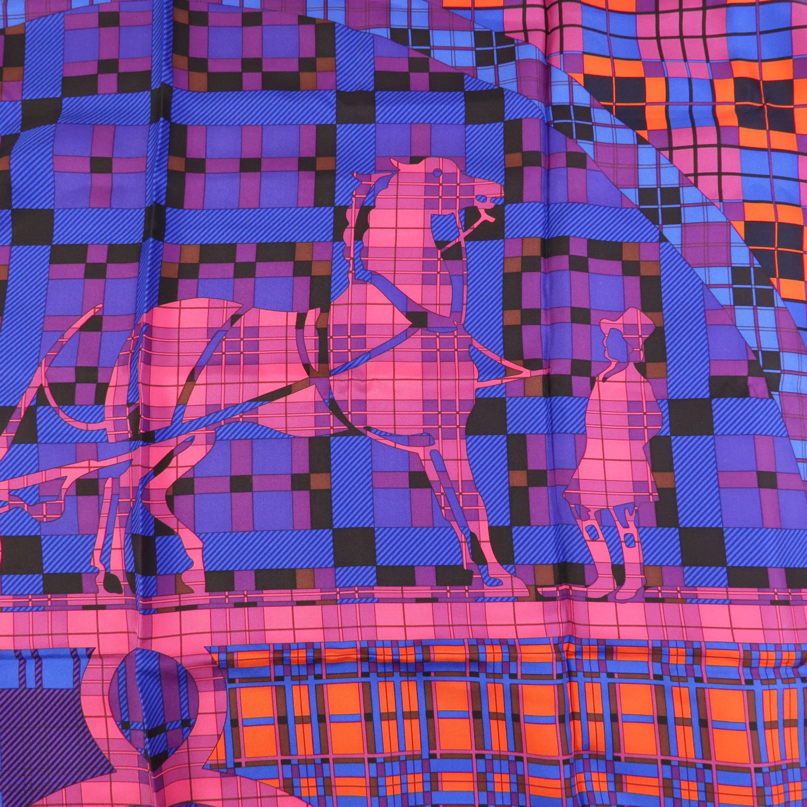HERMES 絲質Scarf 90X90絲巾