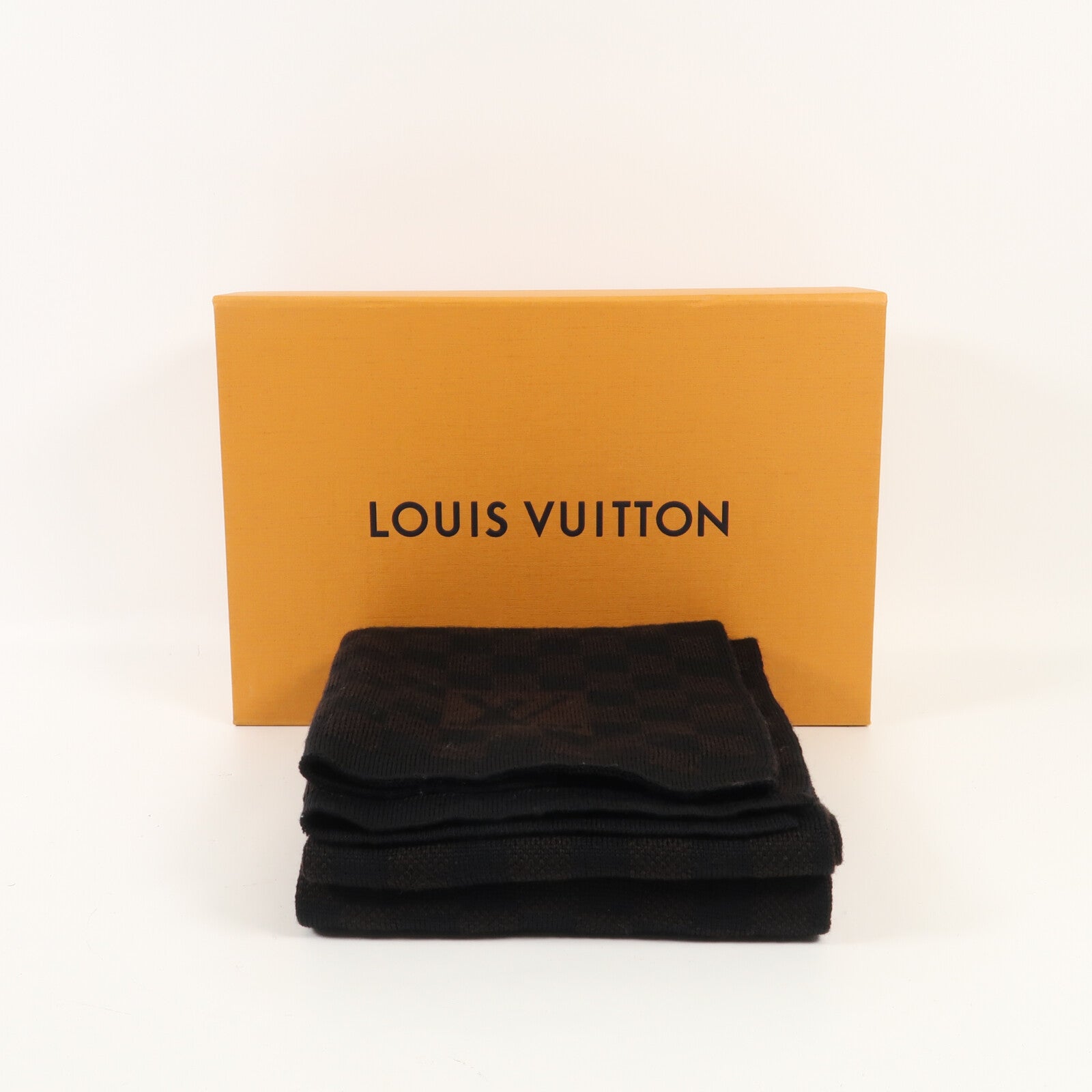 LOUIS VUITTON 羊絨Cashmere Muffler圍巾