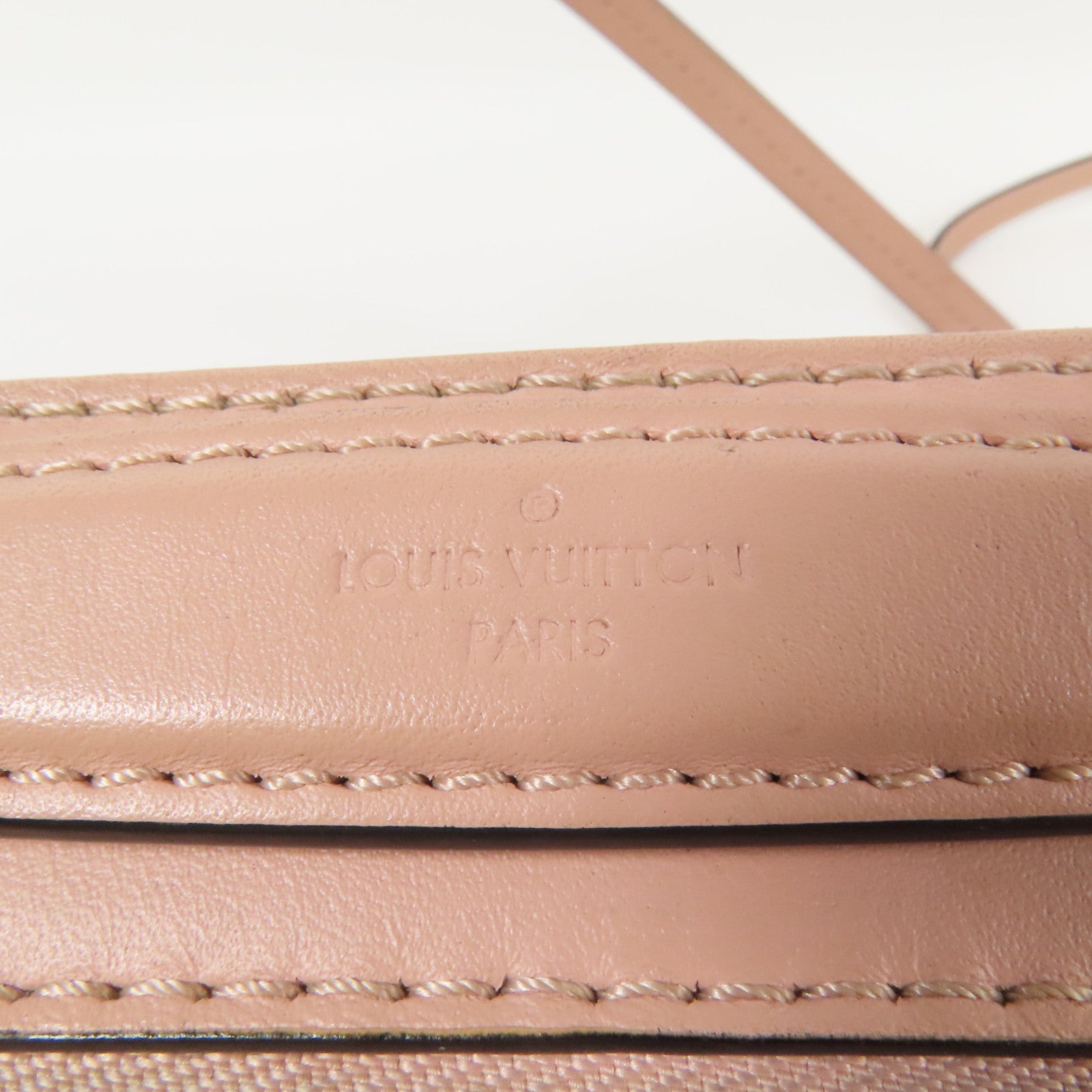 LOUIS VUITTON Monogram Saintonge金扣手挽肩背兩用袋