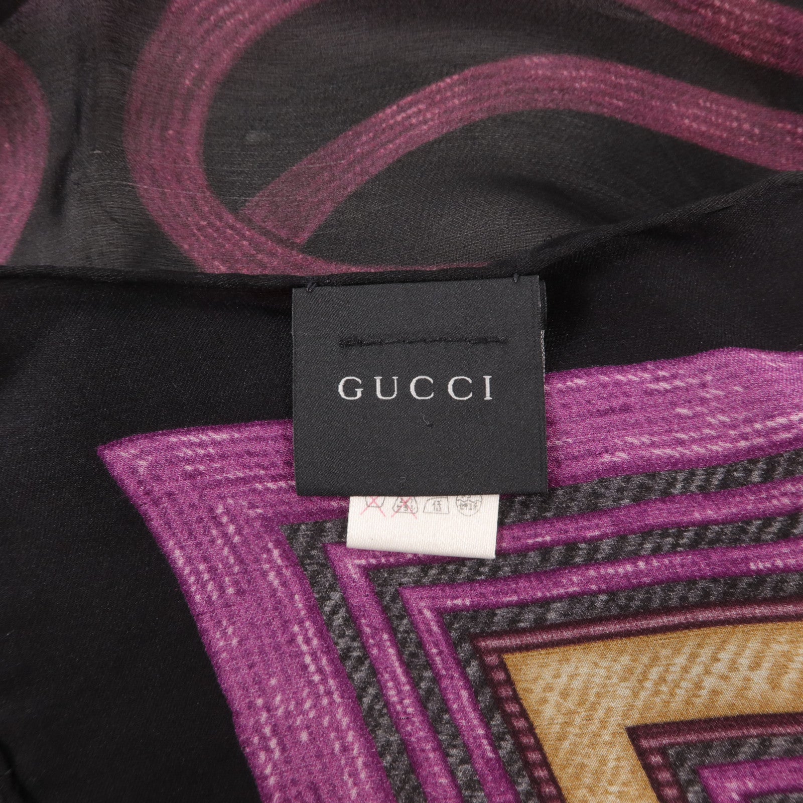 GUCCI 【激減優惠】絲質Scarf 100x100絲巾