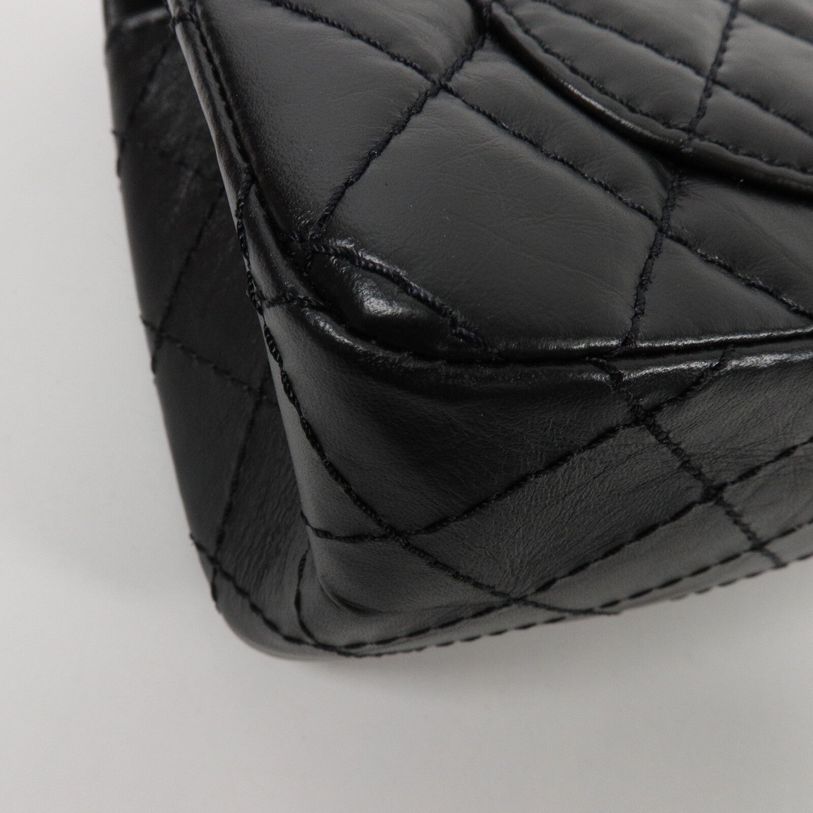 CHANEL 牛皮皮革Mini 2.55鏈帶肩背袋