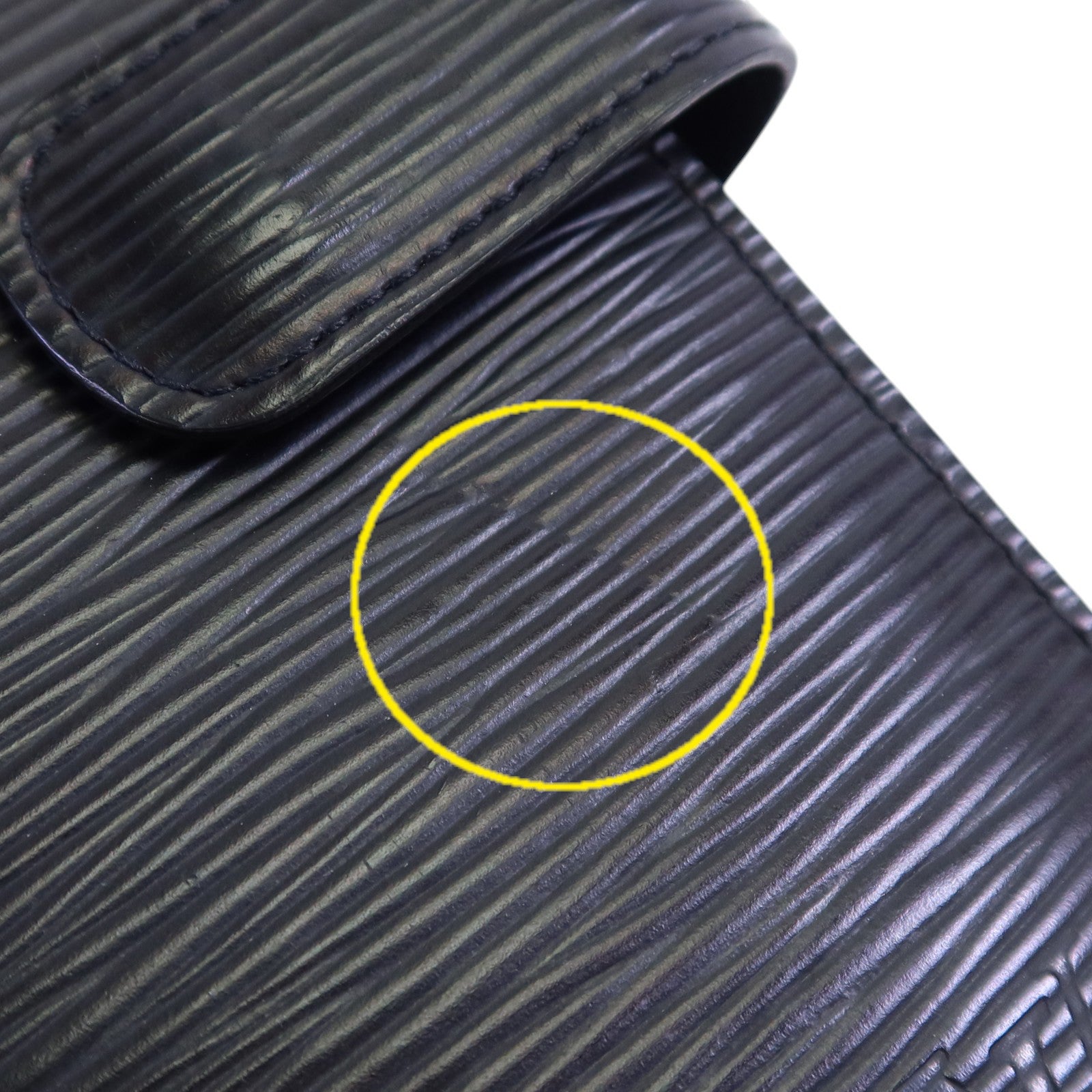 LOUIS VUITTON Epi Agenda MM Notebook金扣筆記本