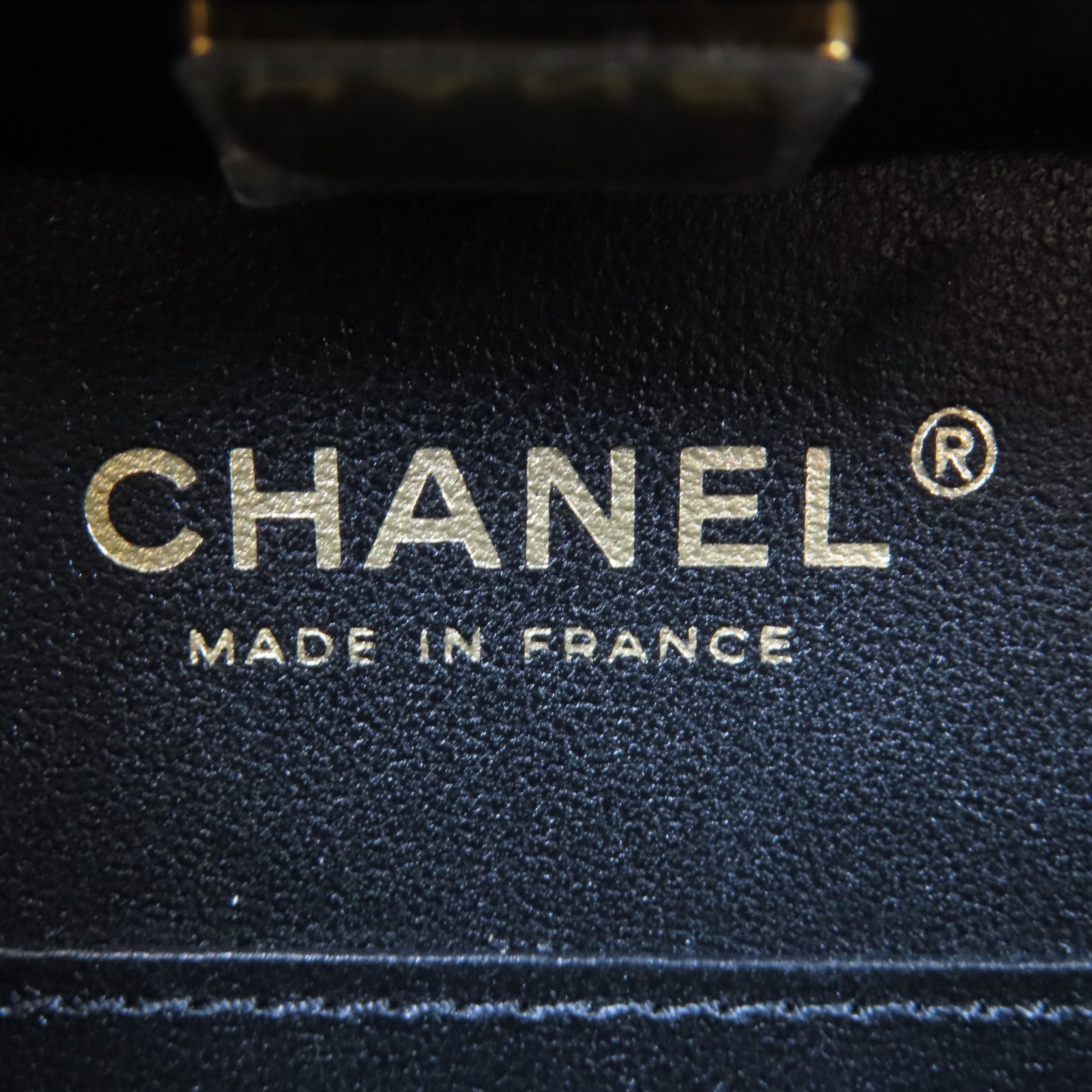 CHANEL 【激減優惠】菱格羊皮皮革Vanity Case金扣鏈帶手挽肩背兩用袋黑色