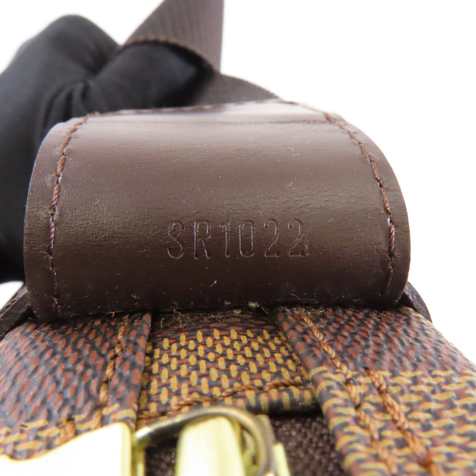 LOUIS VUITTON (PRICE DOWN) LV GHW Naviglio Messenger Shoulder Bag N45255 Damier Ebene Brown