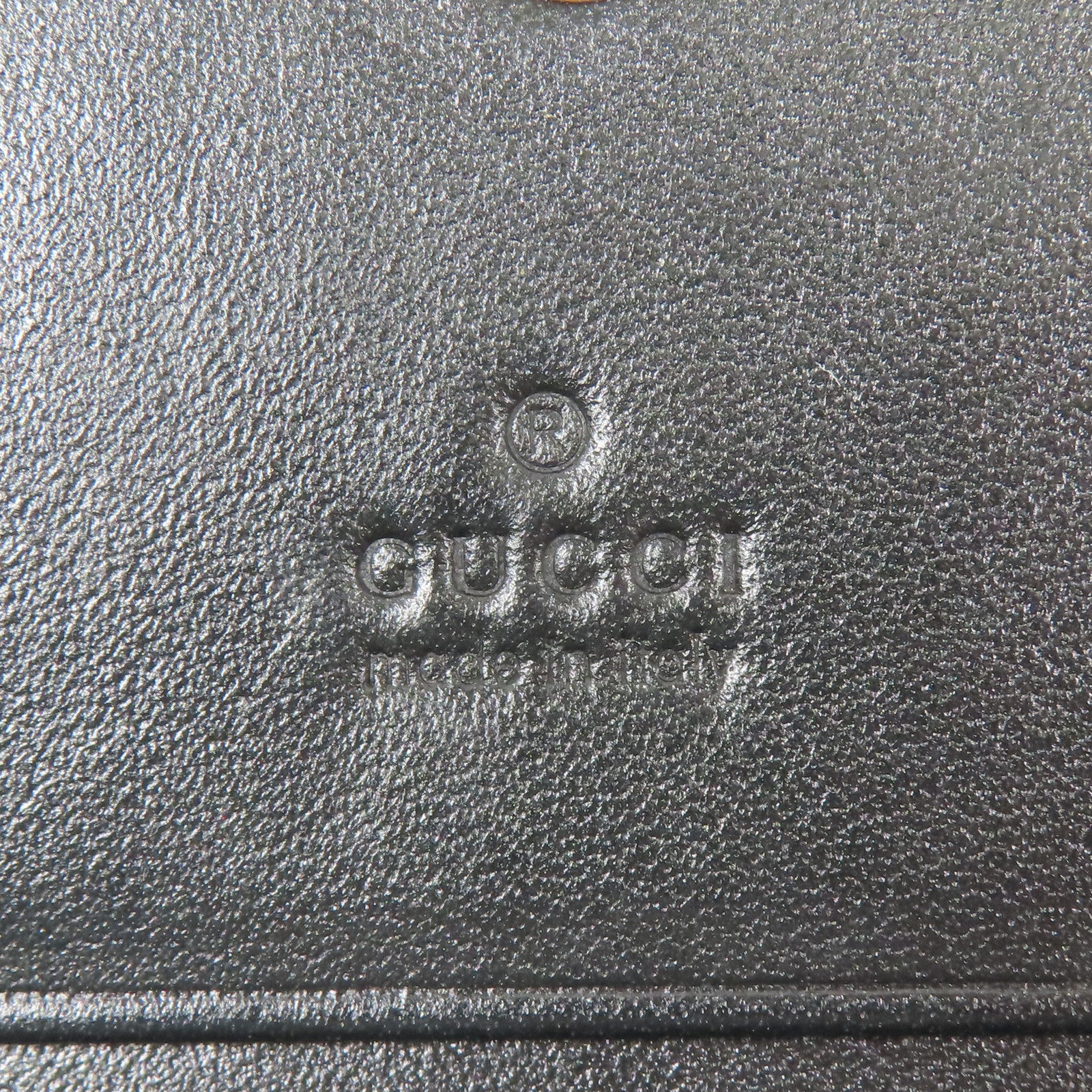 GUCCI 牛皮皮革Wallet金扣錢包