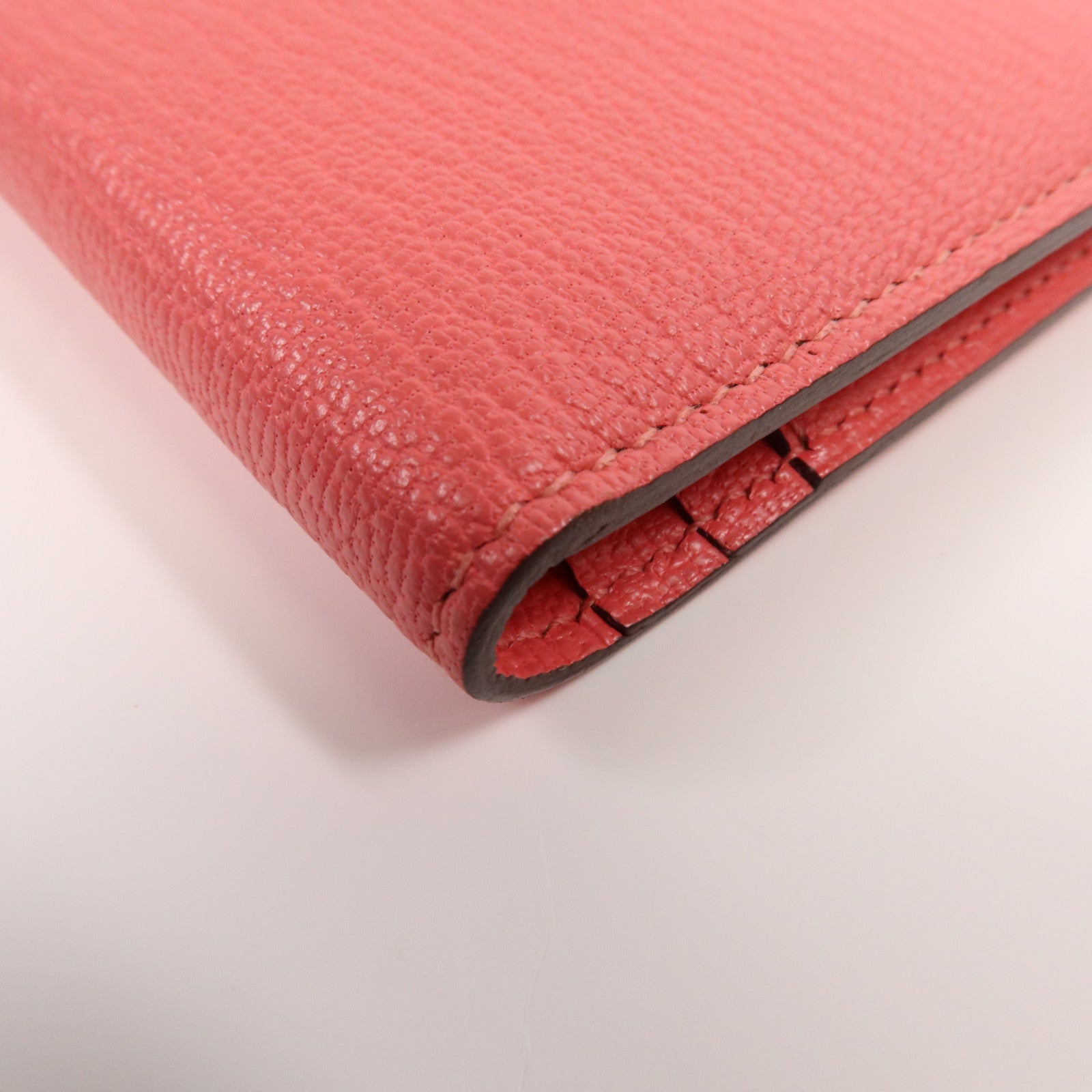 HERMES Chevre皮革Bearn Wallet銀扣長錢包