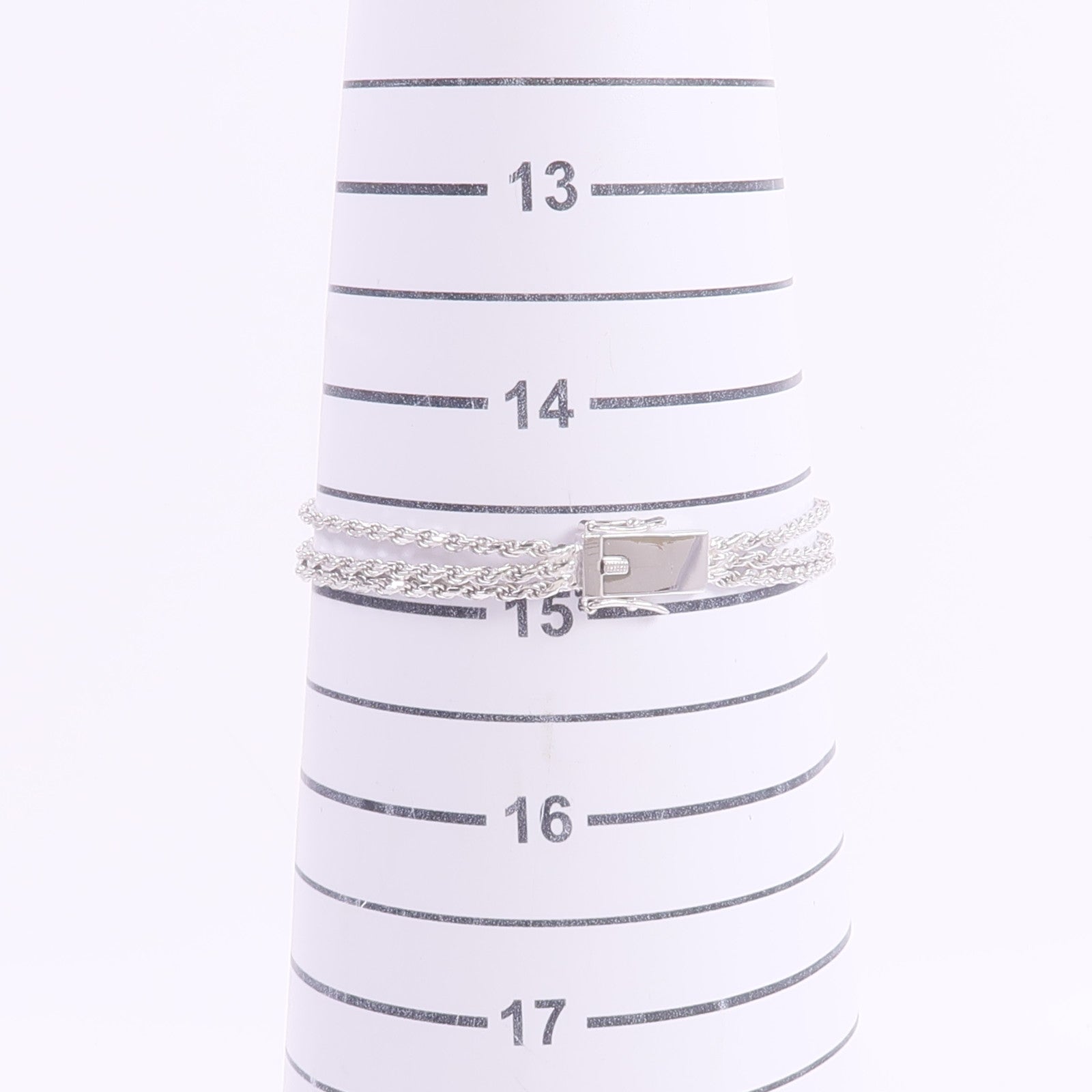 JEWELRY 18K白金Jade Bracelet翡翠手鏈