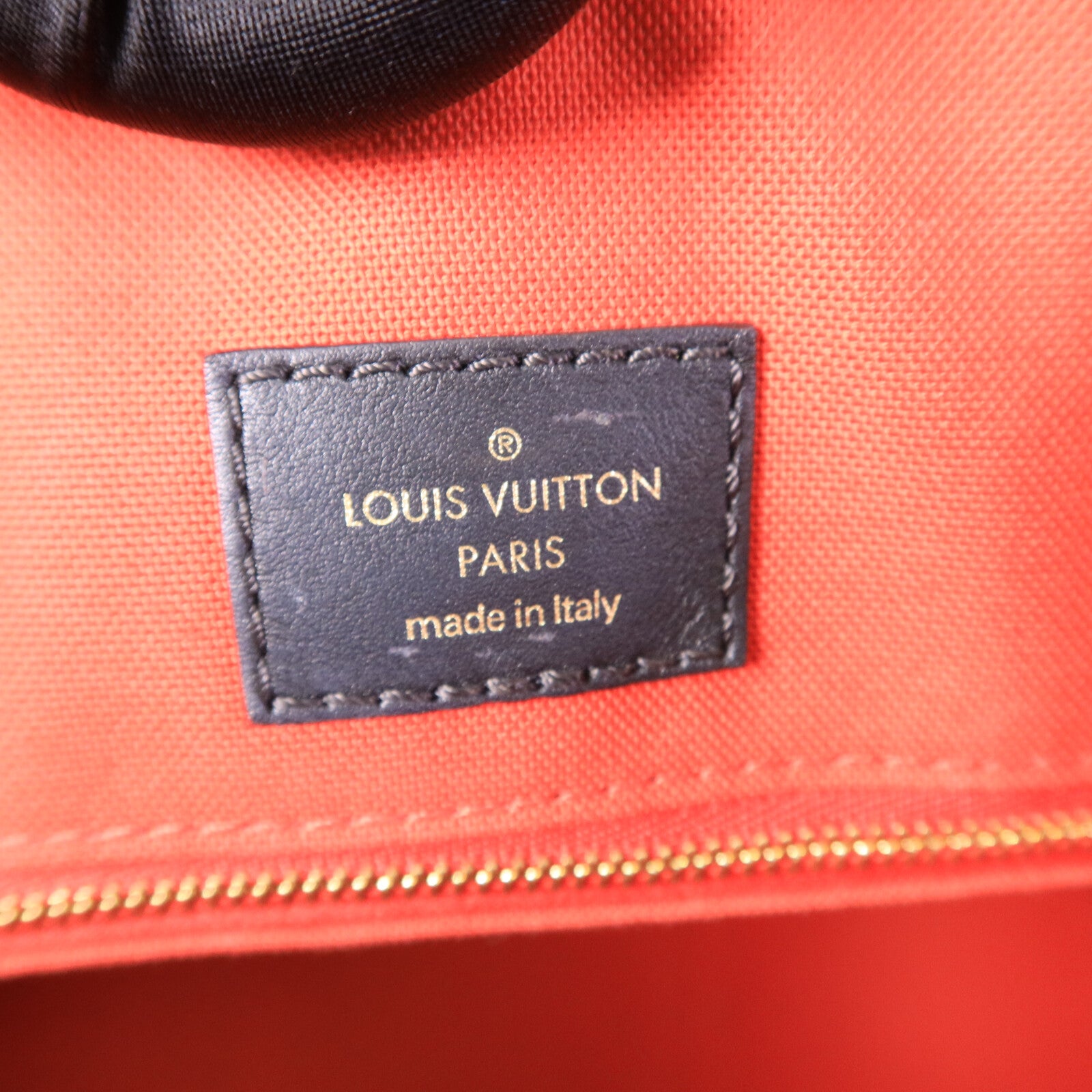 LOUIS VUITTON Monogram Giant OnTheGo GM金扣手挽肩背兩用袋